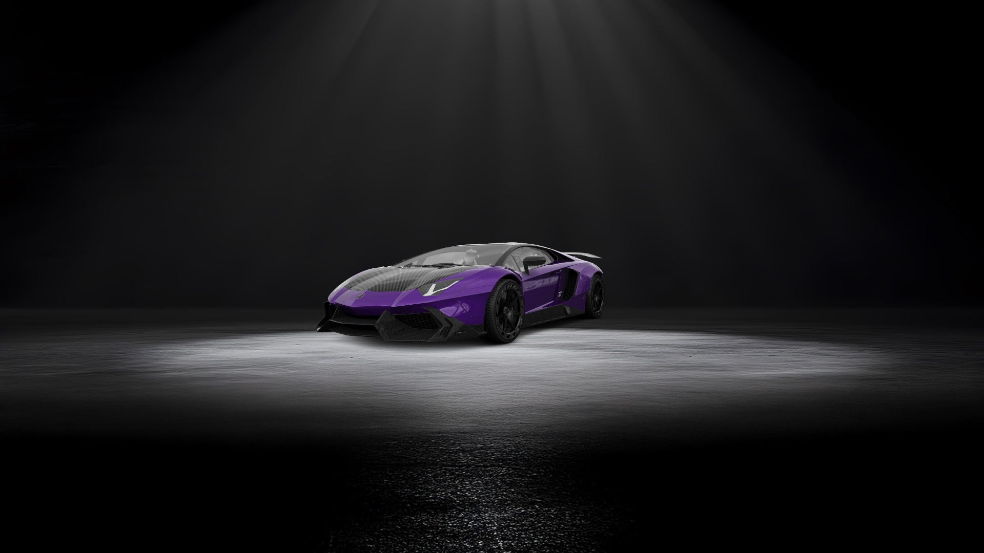 Lamborghini Aventador 2 Door Coupe 2012 tuning