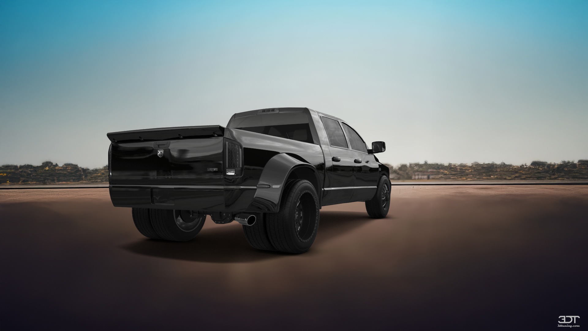 Dodge Ram 3500 Dually 4 Door pickup truck 2007