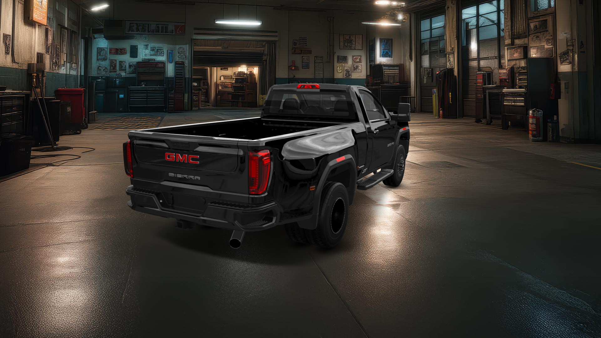 GMC Sierra 3500 HD 2 Door pickup truck 2020 tuning