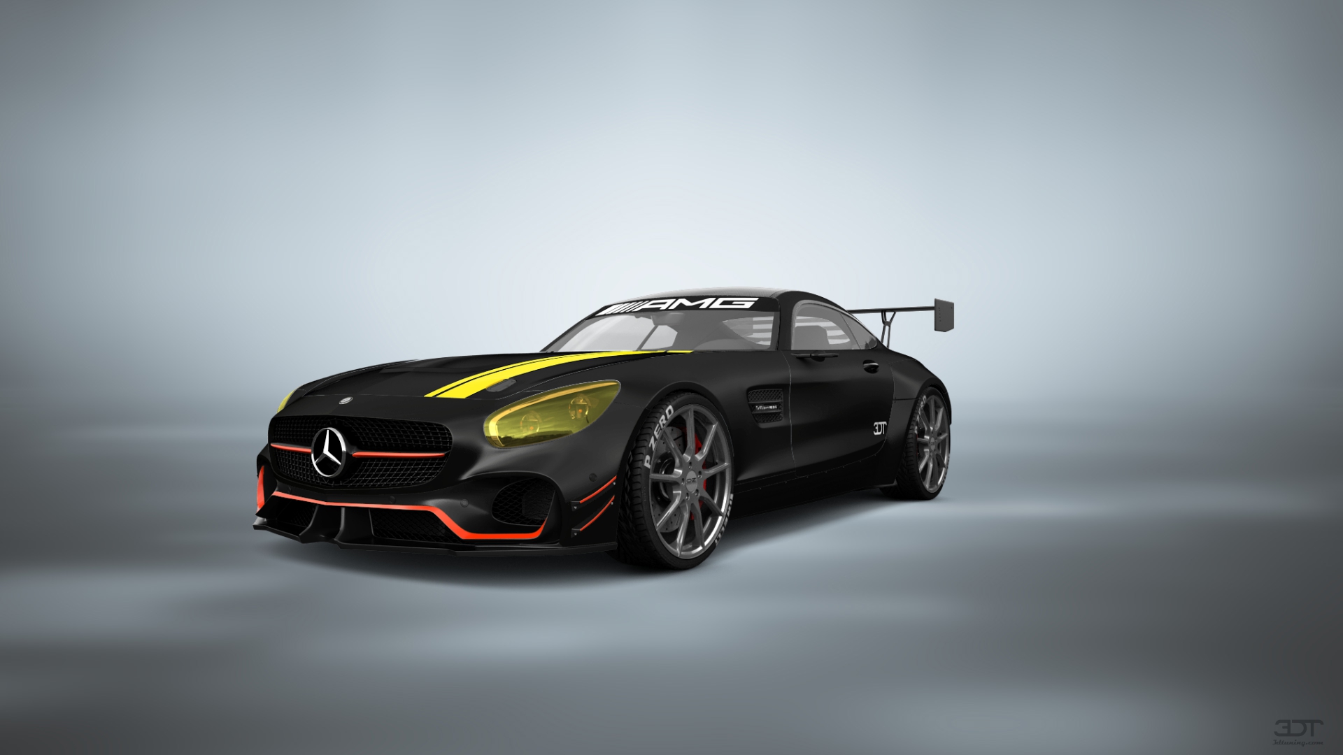 Mercedes AMG GT 2 door fastback coupe 2016 tuning
