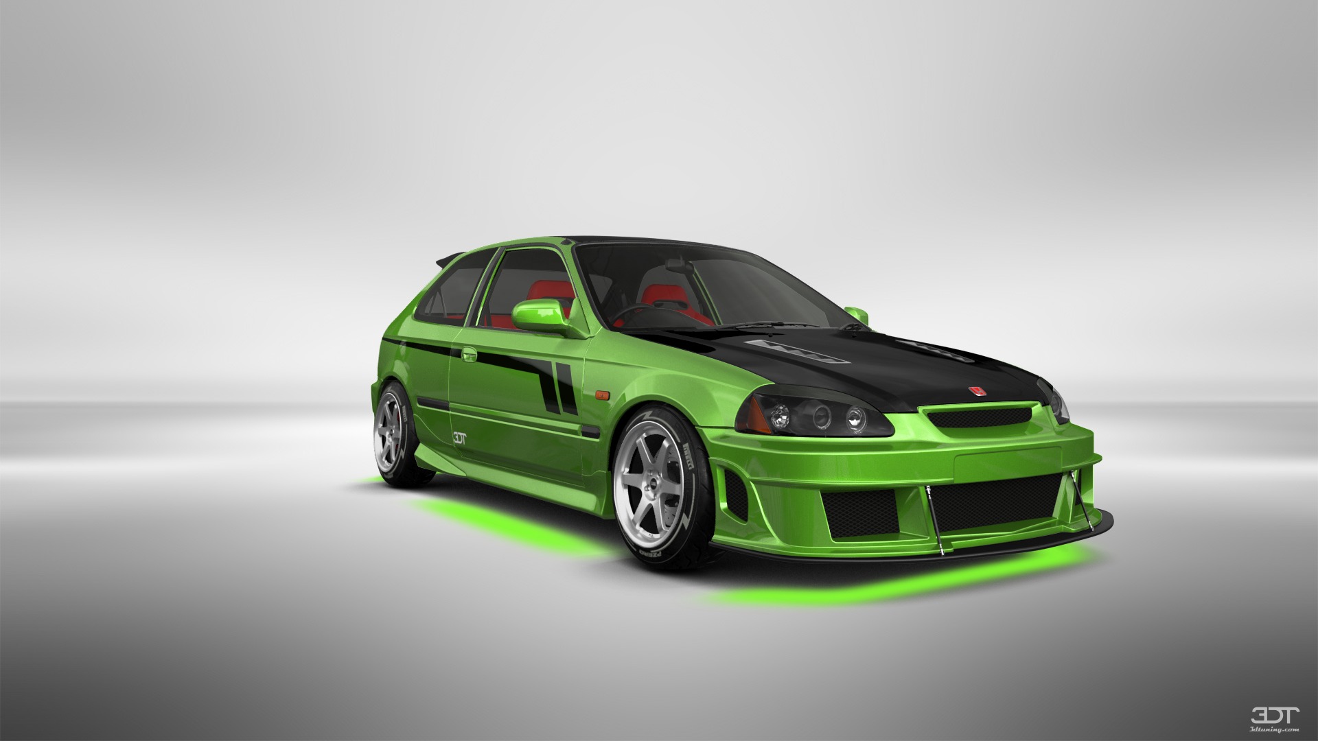 Honda Civic 3 Door Hatchback 1997 tuning