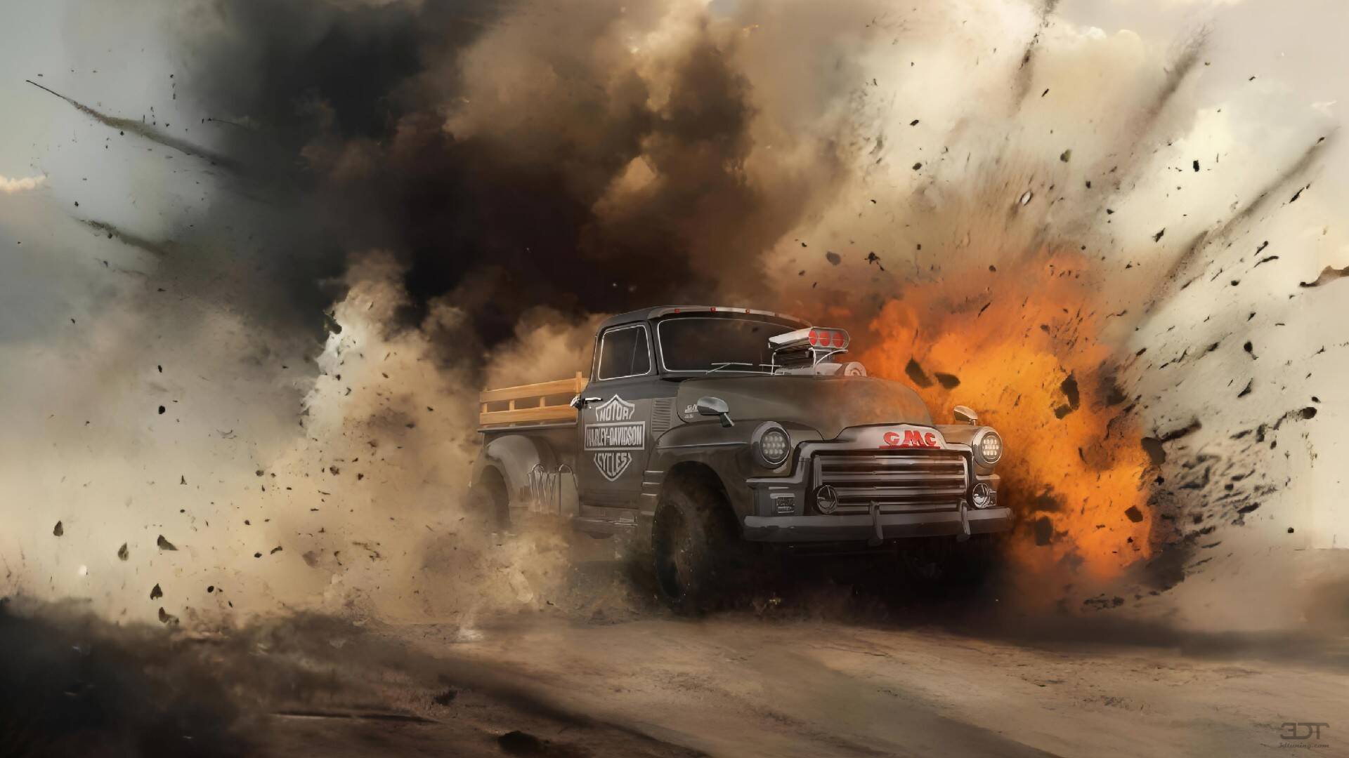 GMC 100 Stepside 2 Door pickup truck 1954