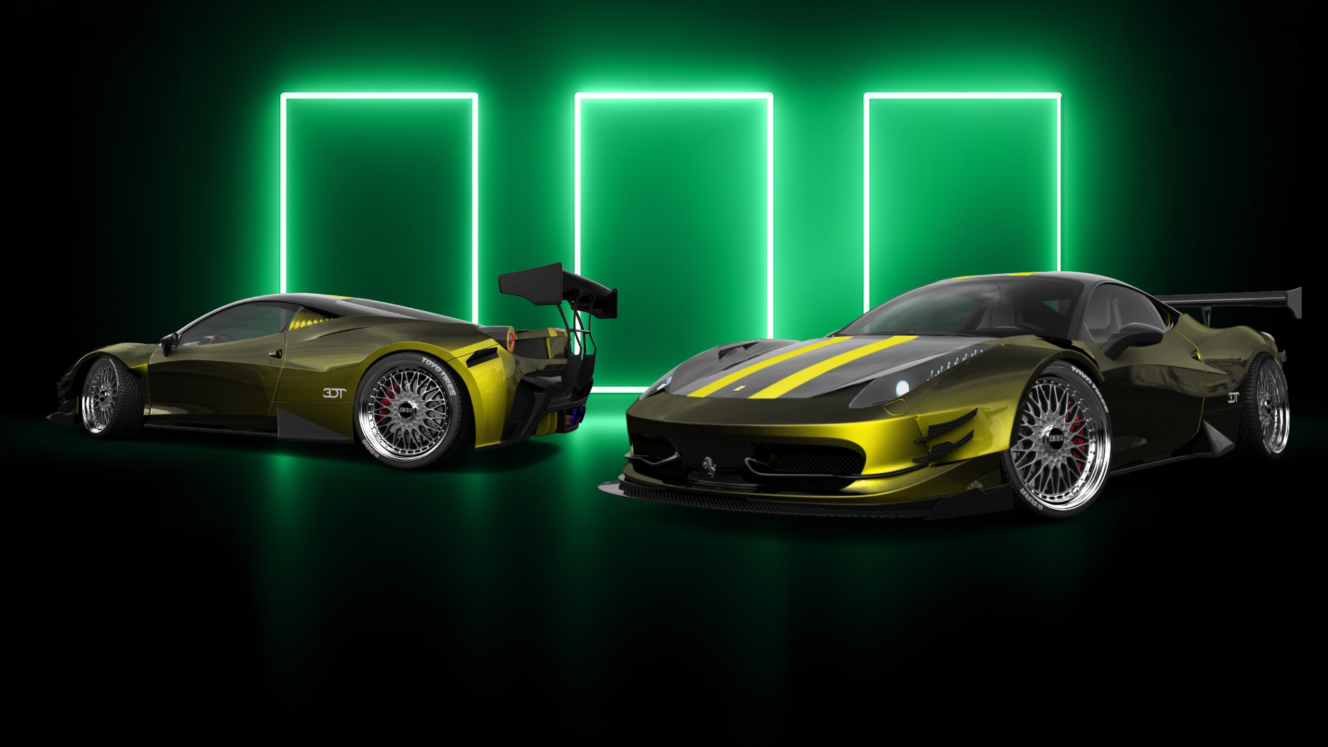 Ferrari 458 Italia 2 door spider 2010 tuning