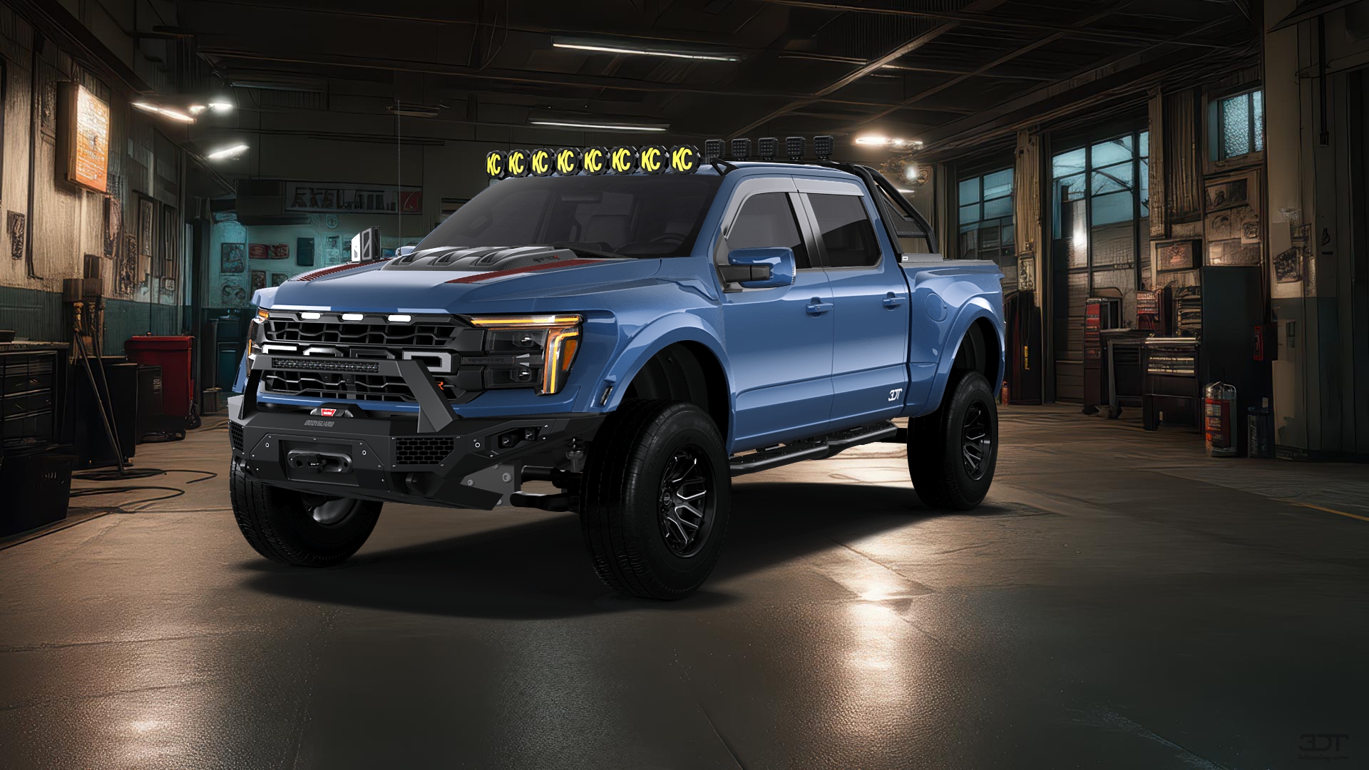 Ford F-150 Raptor 4 Door pickup truck 2024 tuning