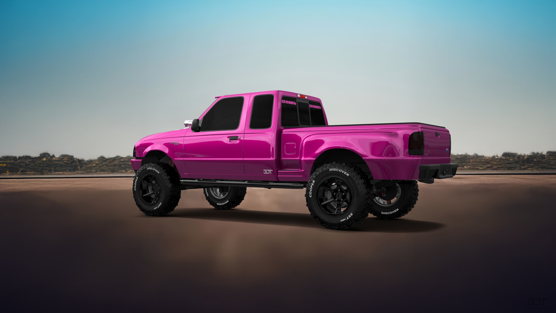 Ford Ranger Flareside 2 Door pickup truck 1998 tuning