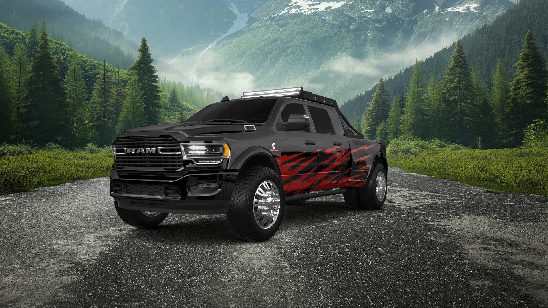 Dodge Ram 3500 4 Door pickup truck 2020
