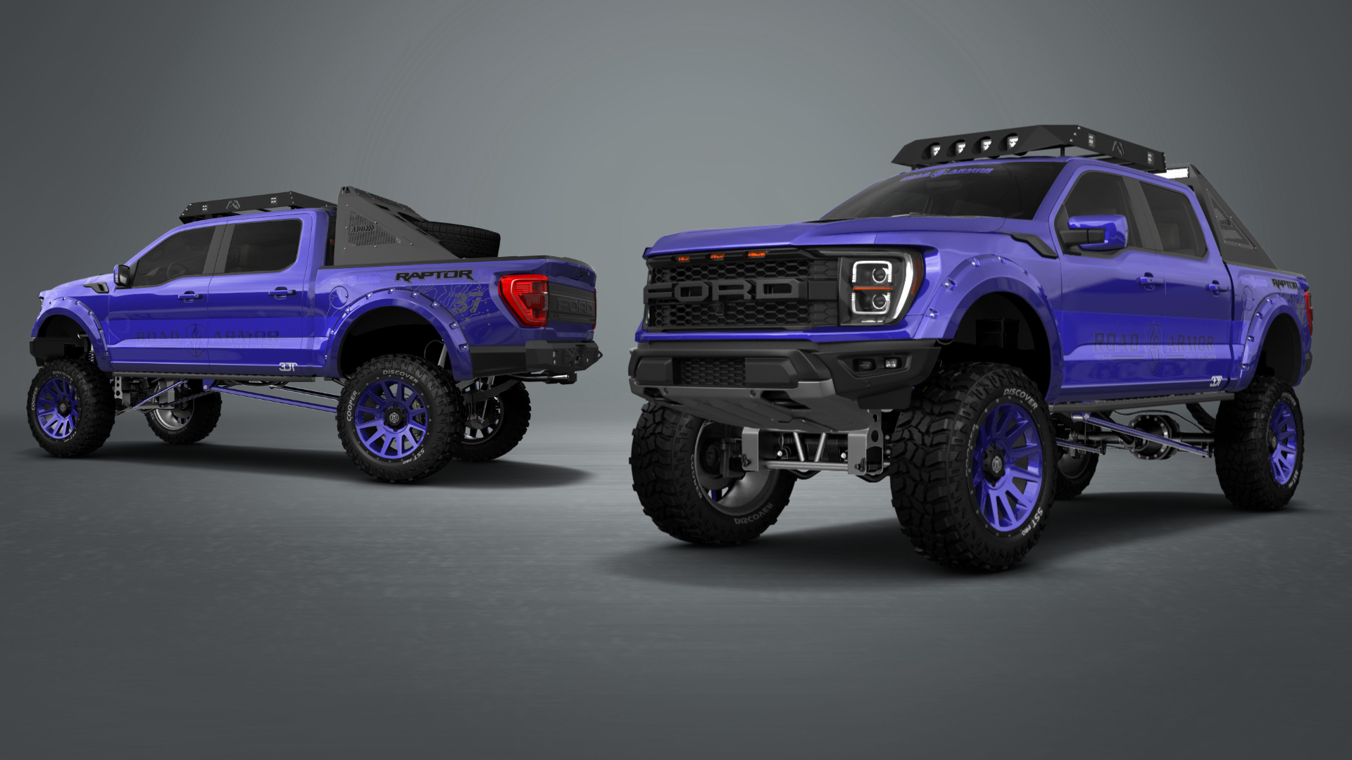 Ford F-150 Raptor 4 Door pickup truck 2021