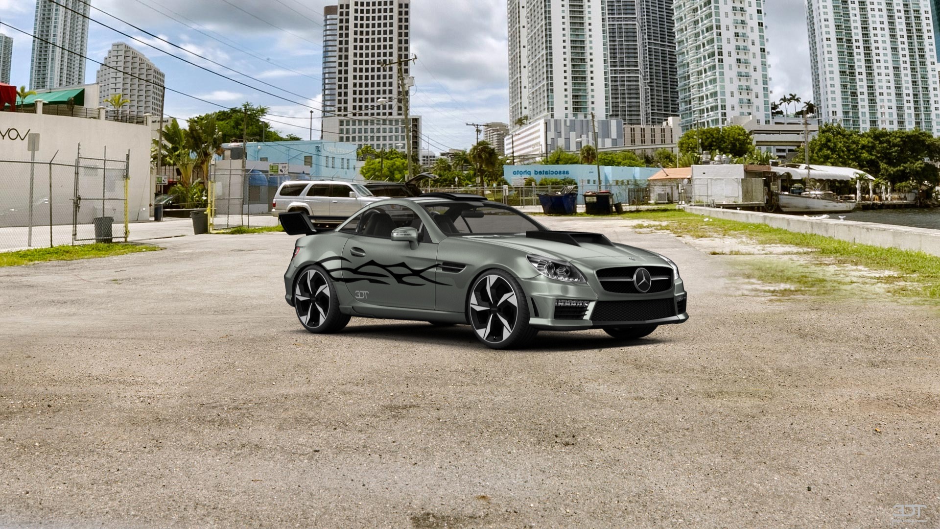 Mercedes SLK class Coupe 2012