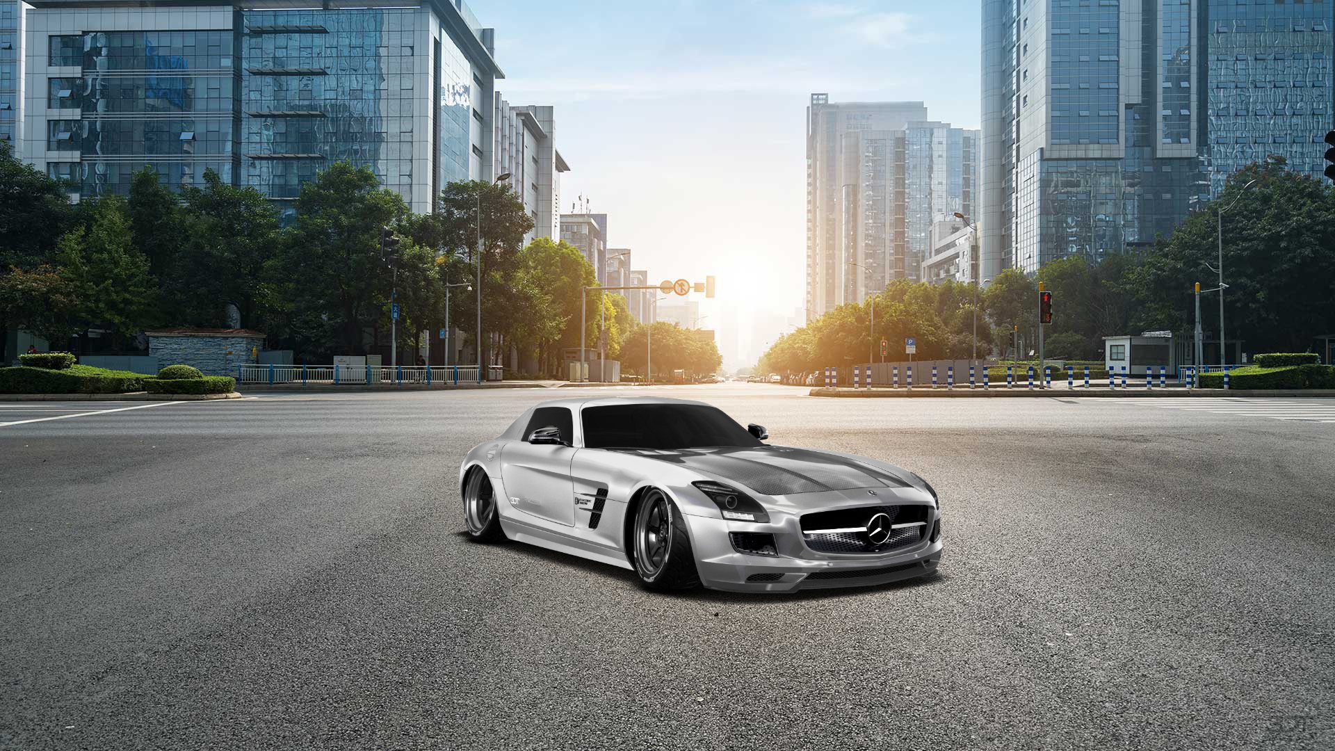 Mercedes SLS 2 Door Coupe 2011 tuning