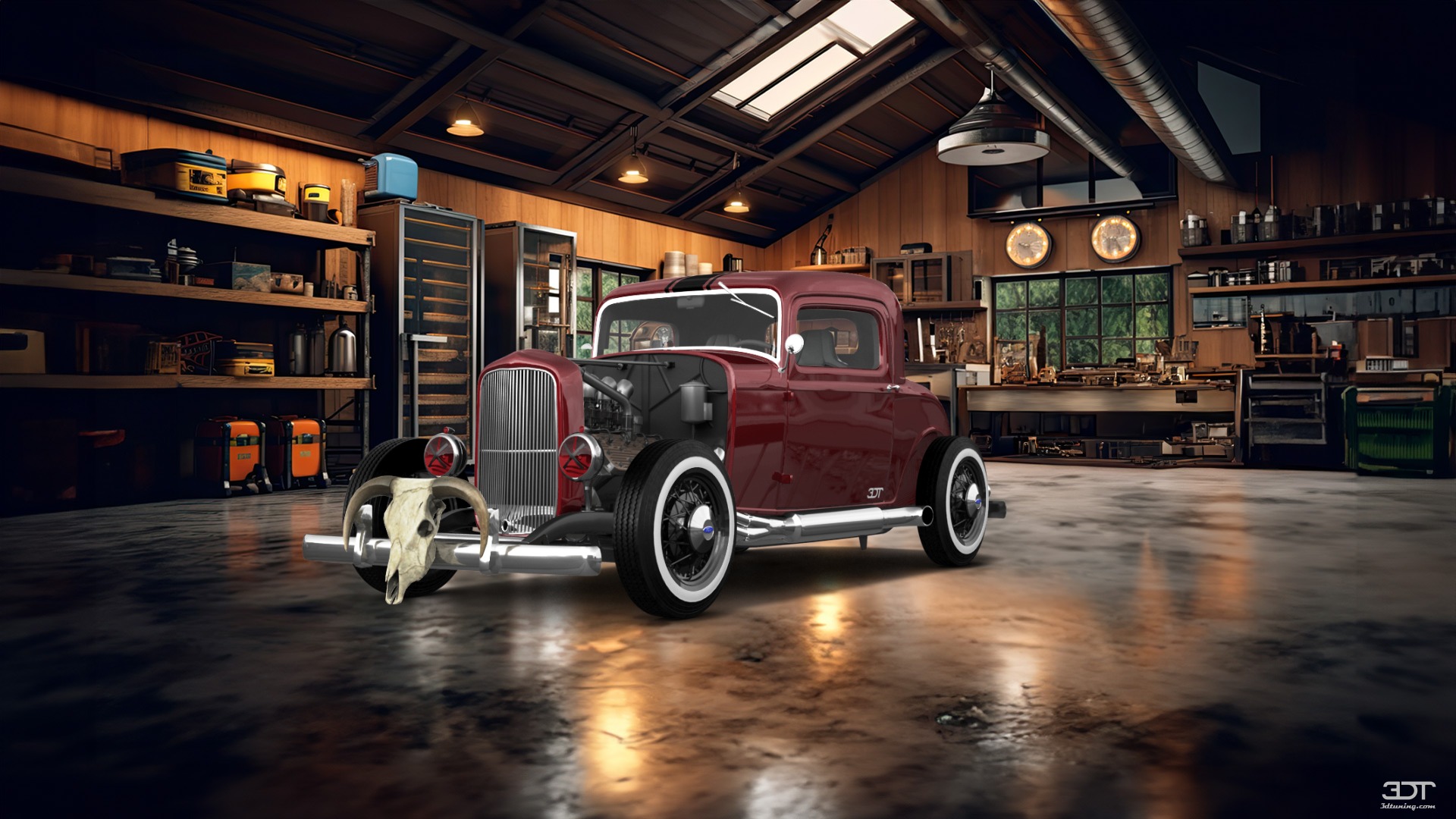 Ford Model B Deluxe 2 Door Coupe 1932 tuning