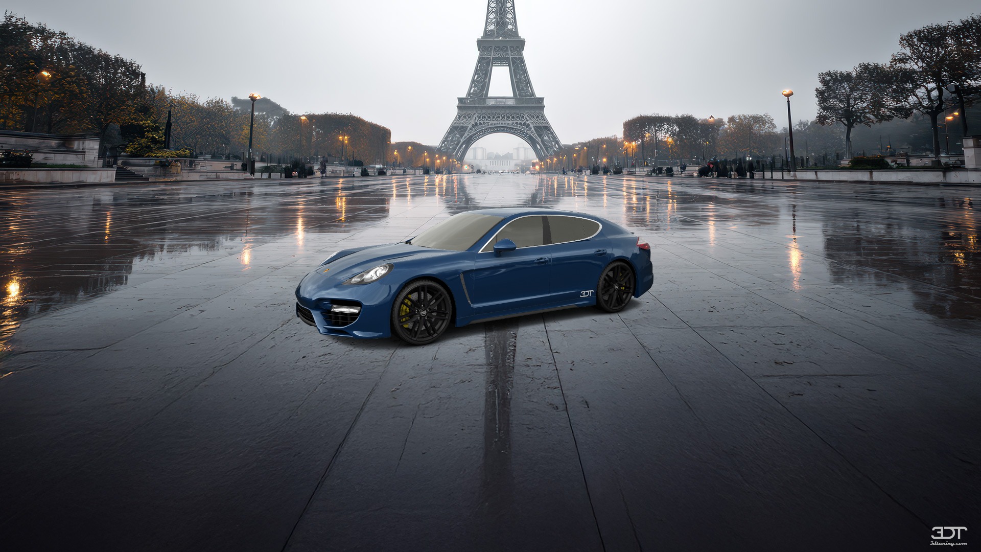 Porsche Panamera 4 door fastback saloon 2011 tuning