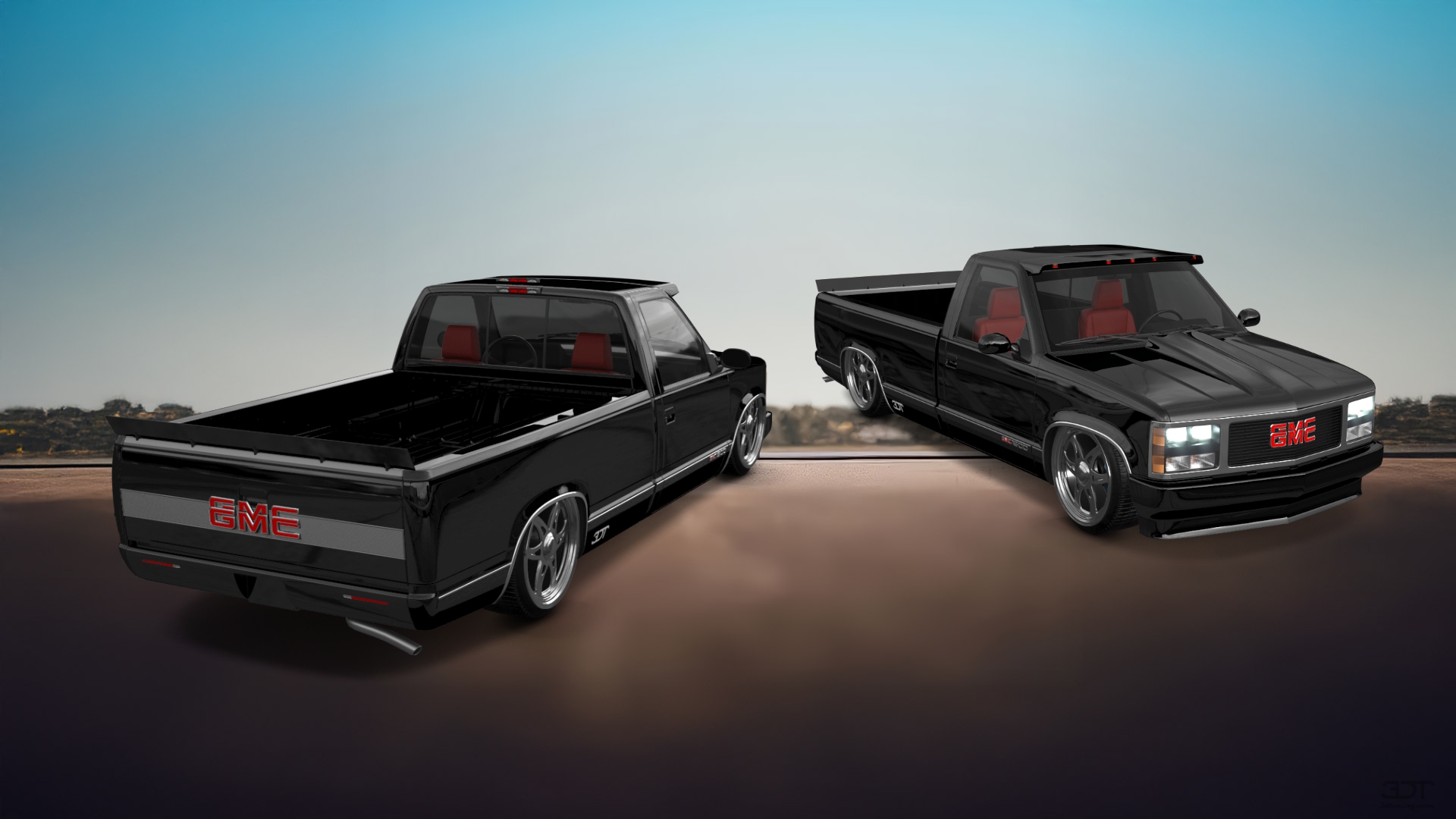 GMC Sierra 1500 2 Door pickup truck 1988 tuning