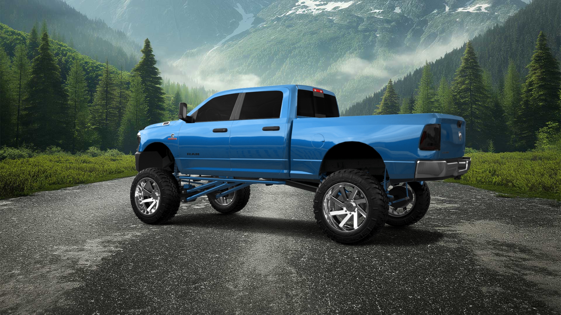 Dodge Ram 2500 4 Door pickup truck 2020