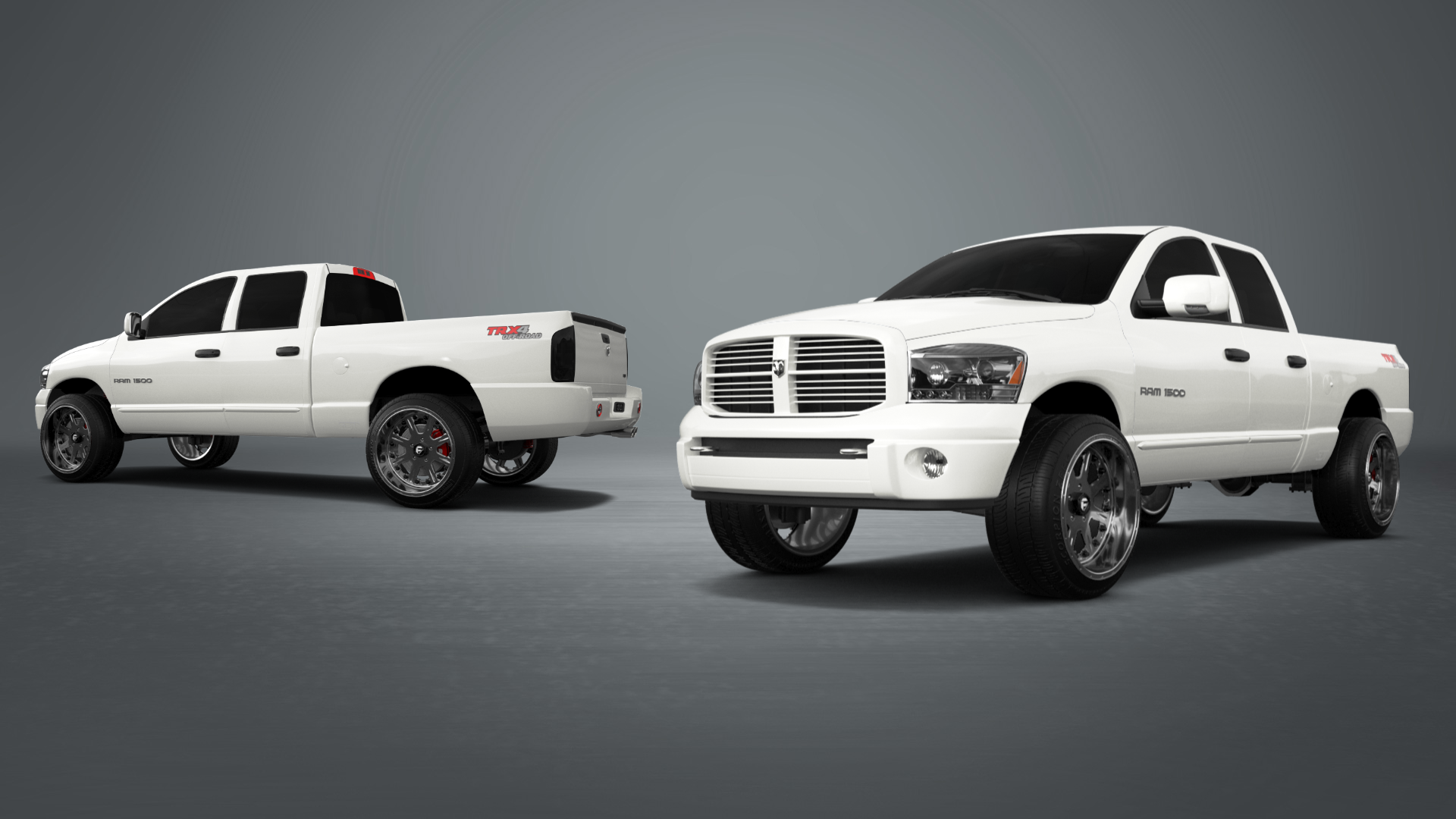 Dodge Ram 1500 Quad-Cab 4 Door pickup truck 2006