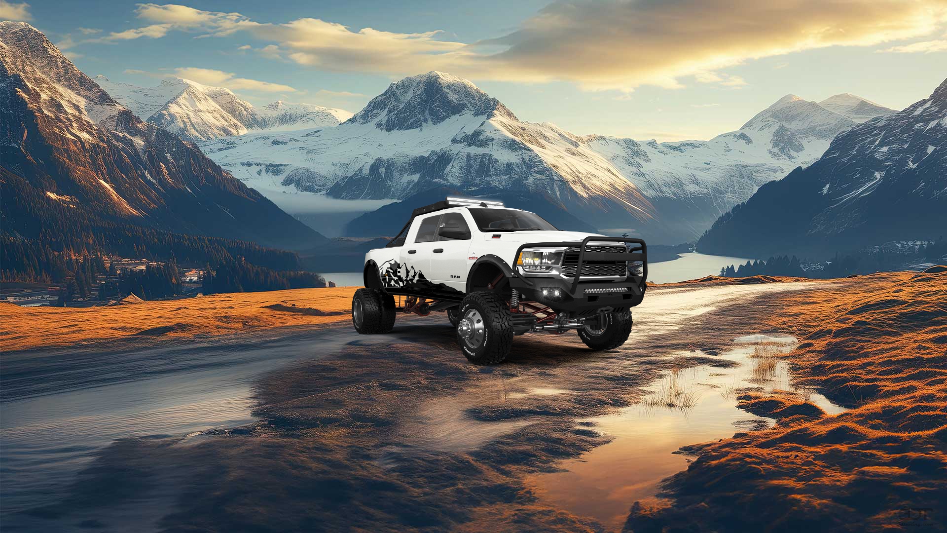 Dodge Ram 3500 4 Door pickup truck 2020