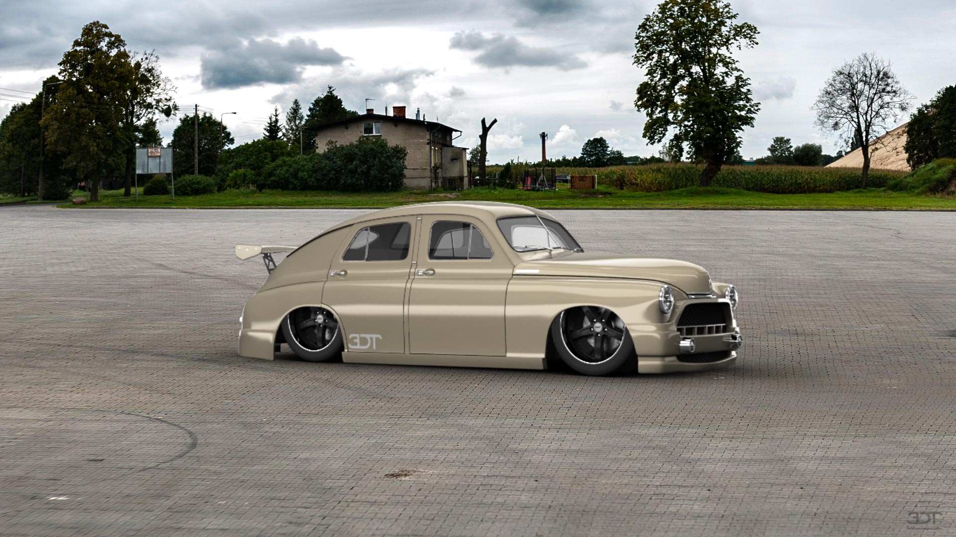 GAZ M20 Pobeda Fastback 1950 tuning