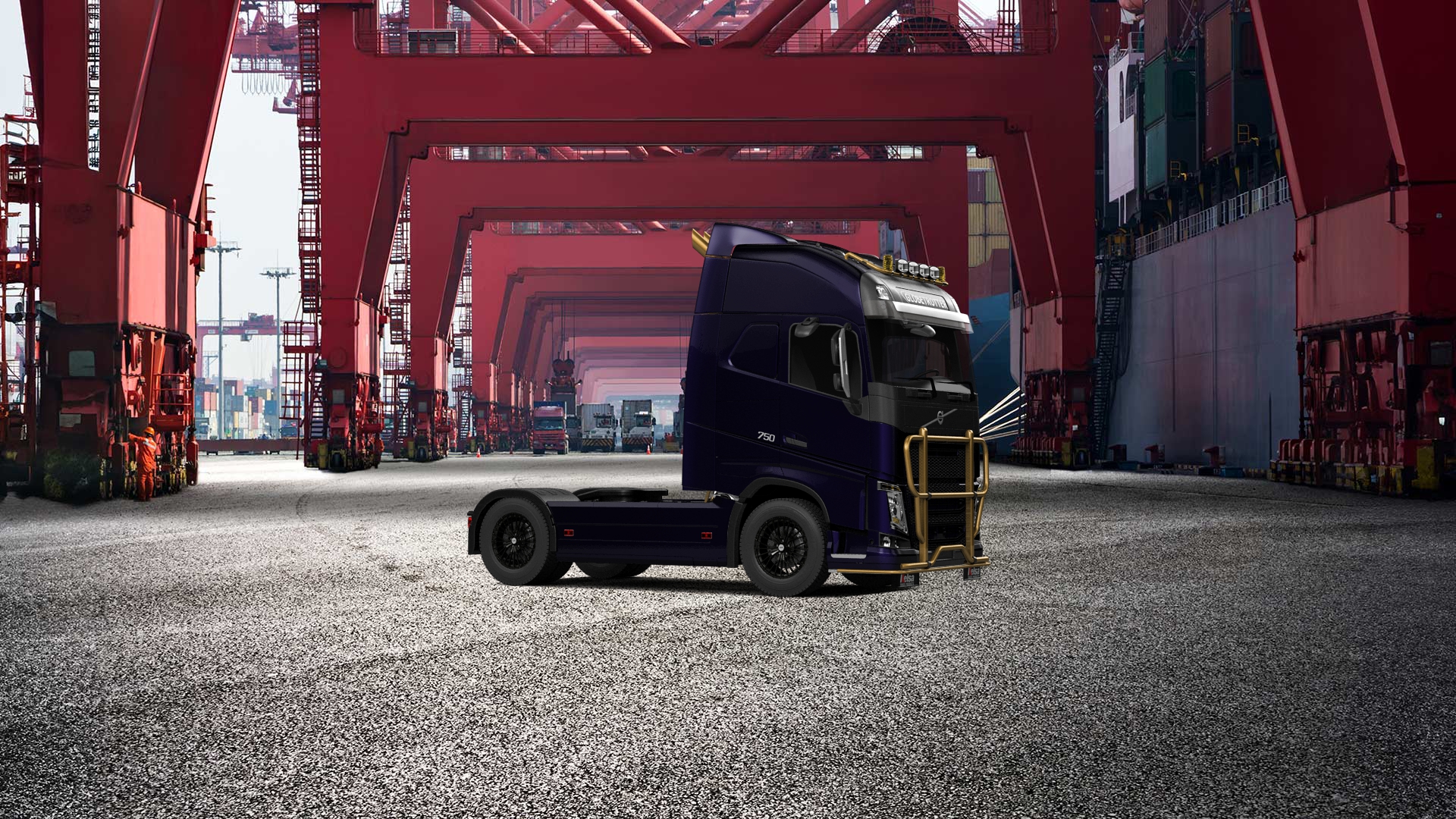 Volvo FH16 Globetrotter XL Cab Truck 2013 tuning