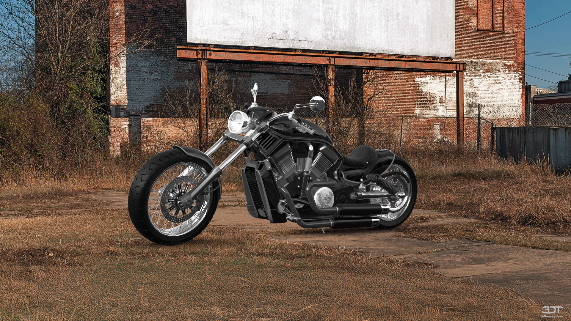 Harley-Davidson Custom Chopper Cruiser 2011 tuning