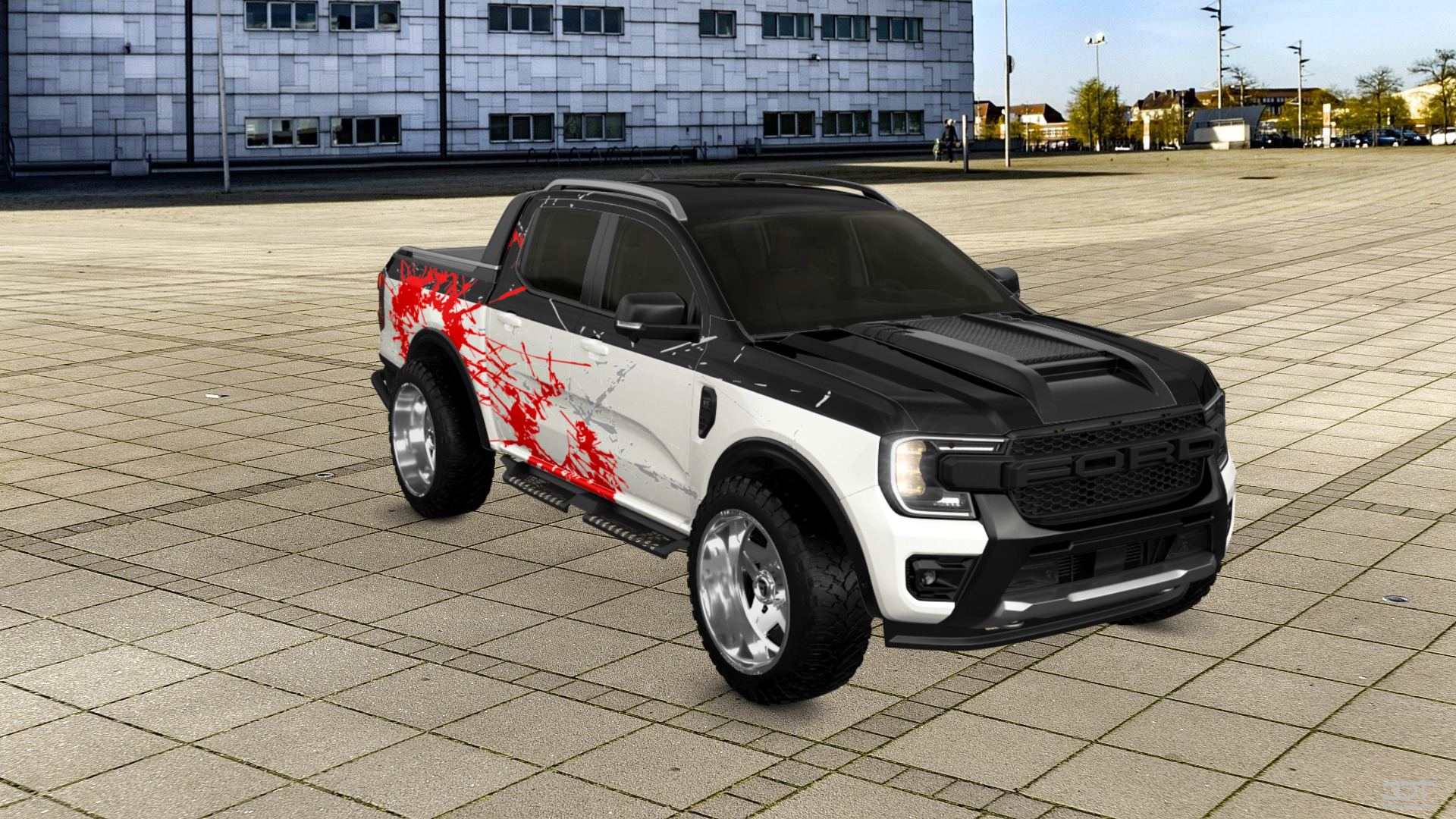 Ford Ranger 4 Door pickup truck 2022 tuning