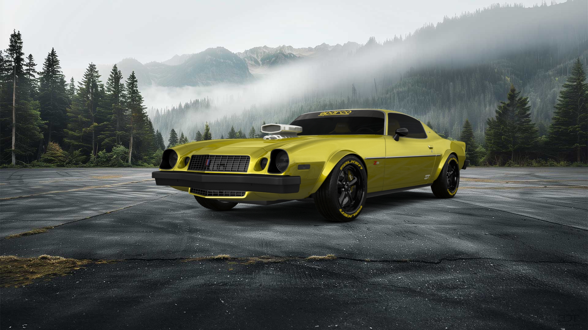 Chevrolet Camaro 2 Door Coupe 1974 tuning