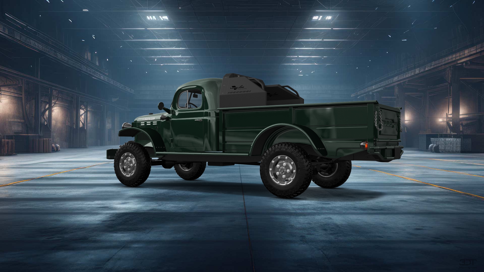 Dodge Power Wagon 2 Door pickup truck 1947 tuning