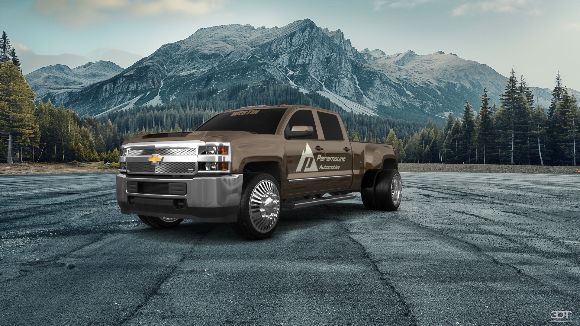 Chevrolet Silverado 3500 4 Door pickup truck 2015