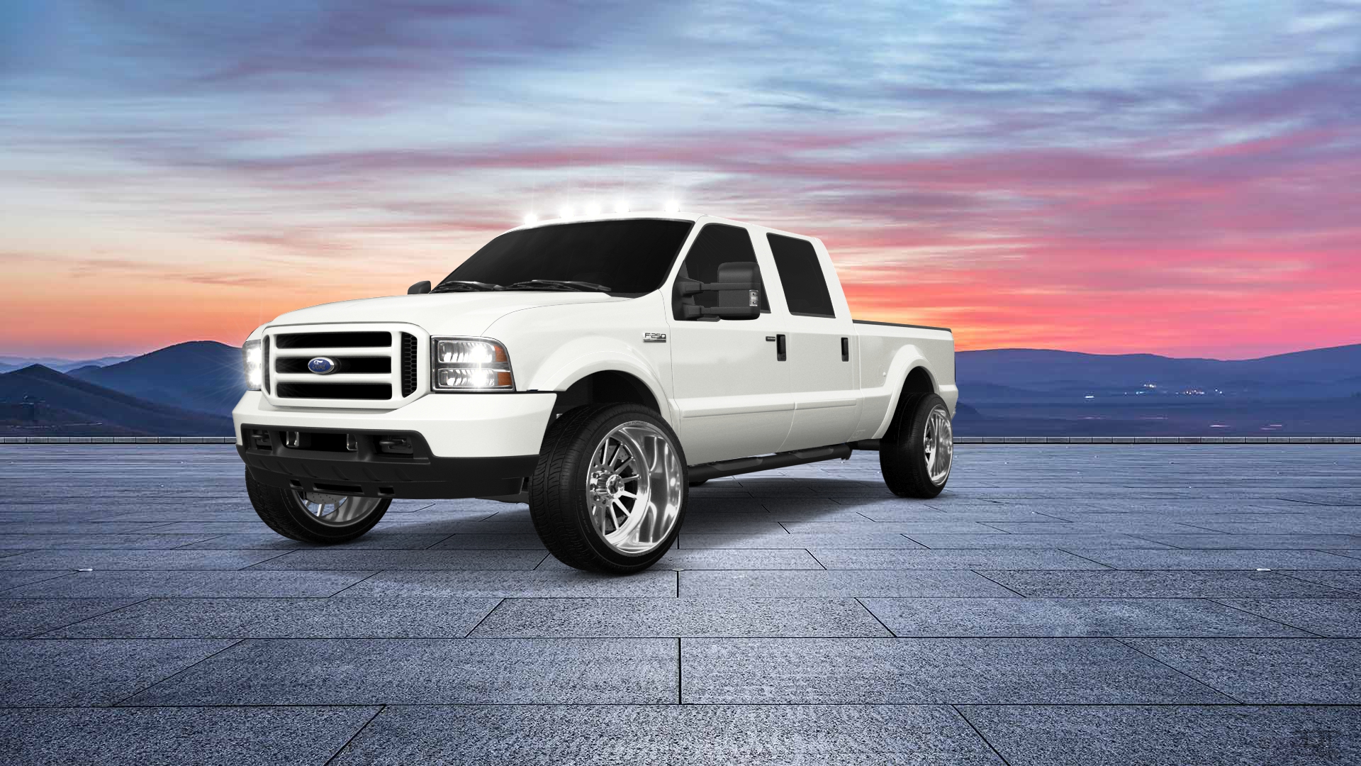 Ford F-250 Crew Cab 4 Door pickup truck 1999