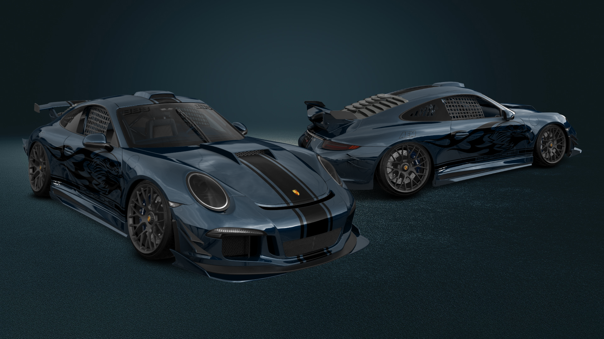 Porsche 911 Carrera 2 Door Coupe 2011 tuning