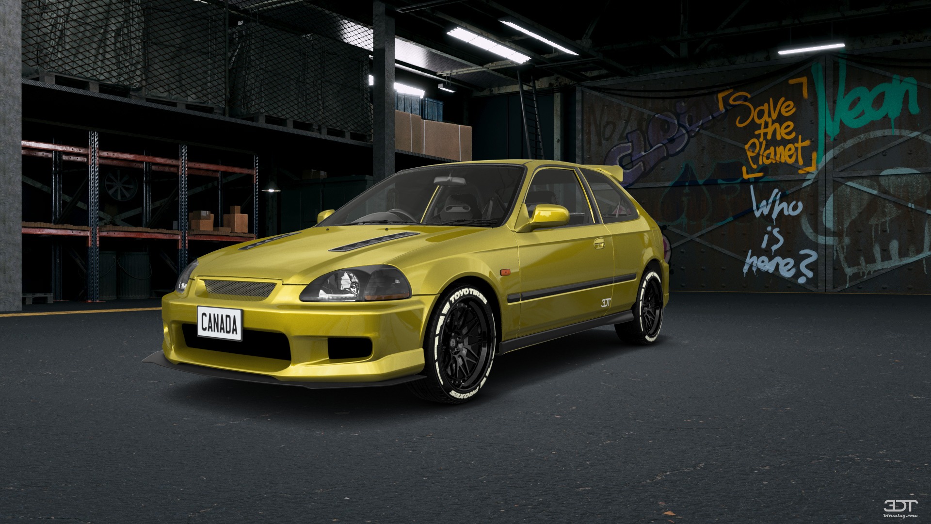 Honda Civic 3 Door Hatchback 1997 tuning