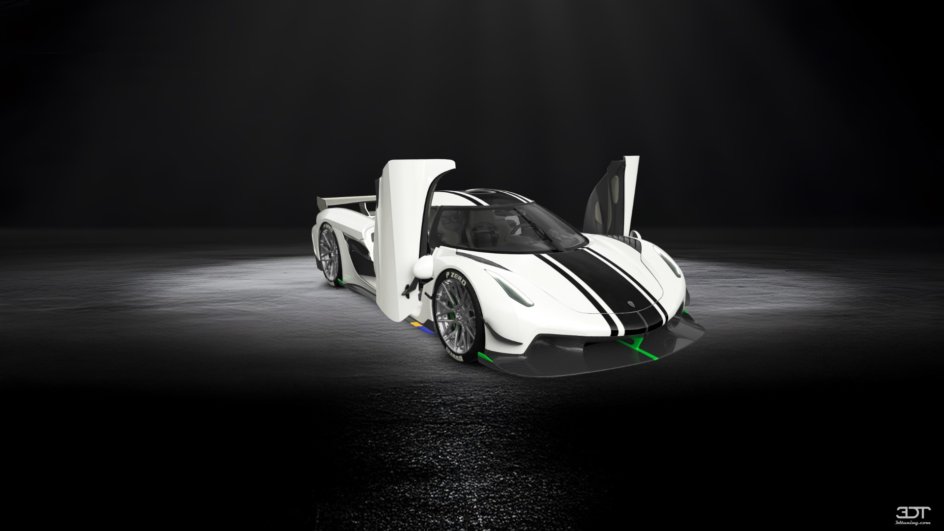 Koenigsegg Jesko 2 door targa top 2020 tuning