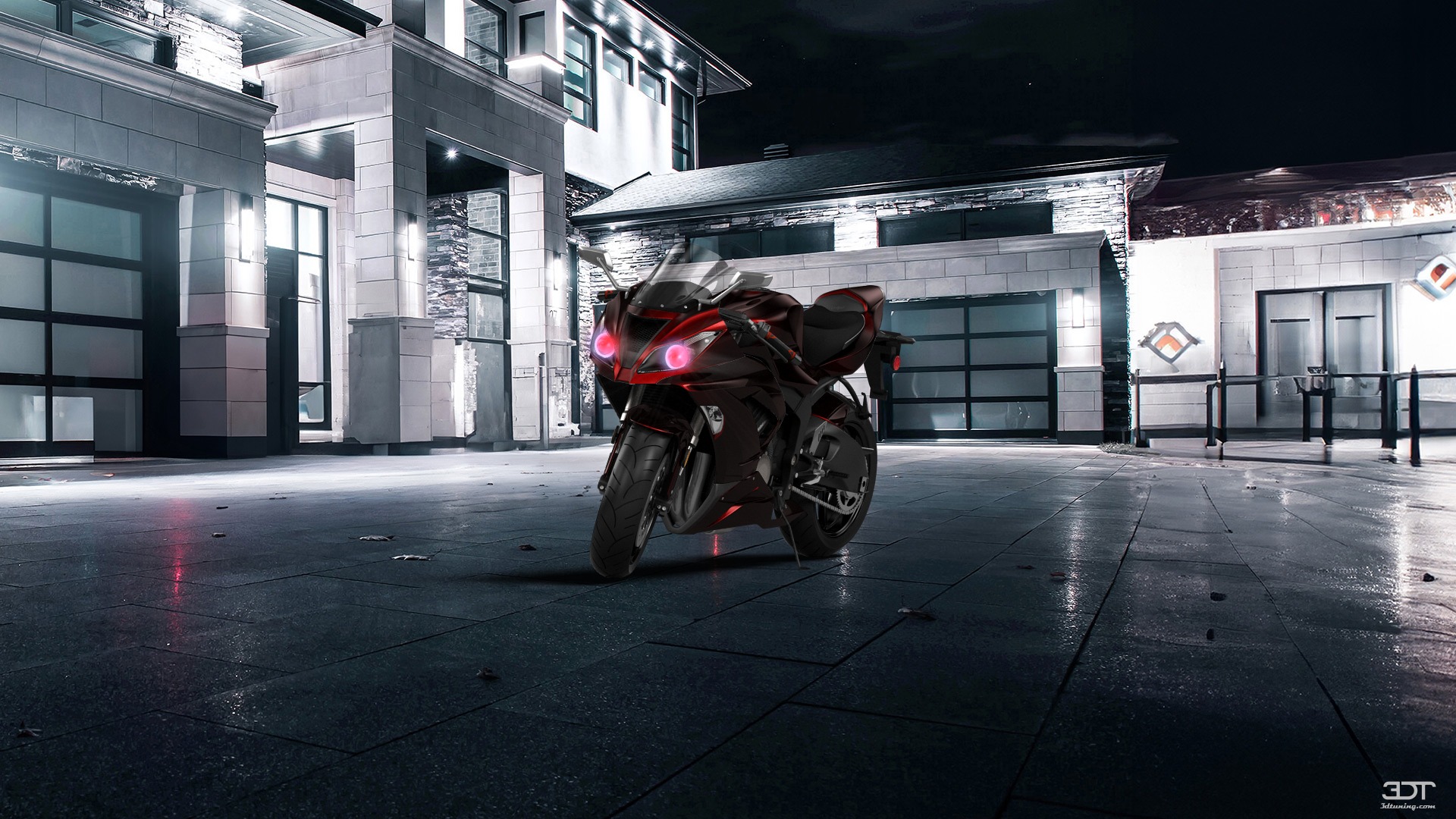 Kawasaki Ninja ZX 6R Sport Bike 2015 tuning