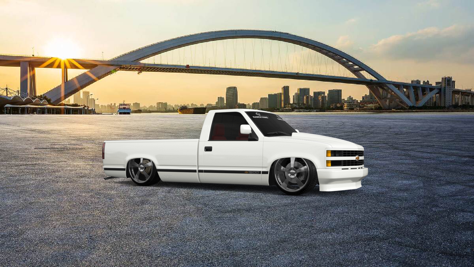 Chevrolet K1500 Regular Cab Fleetside Pickup 1988