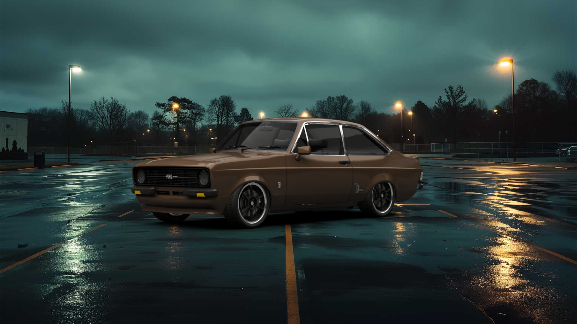 Ford Escort Coupe 1975 tuning