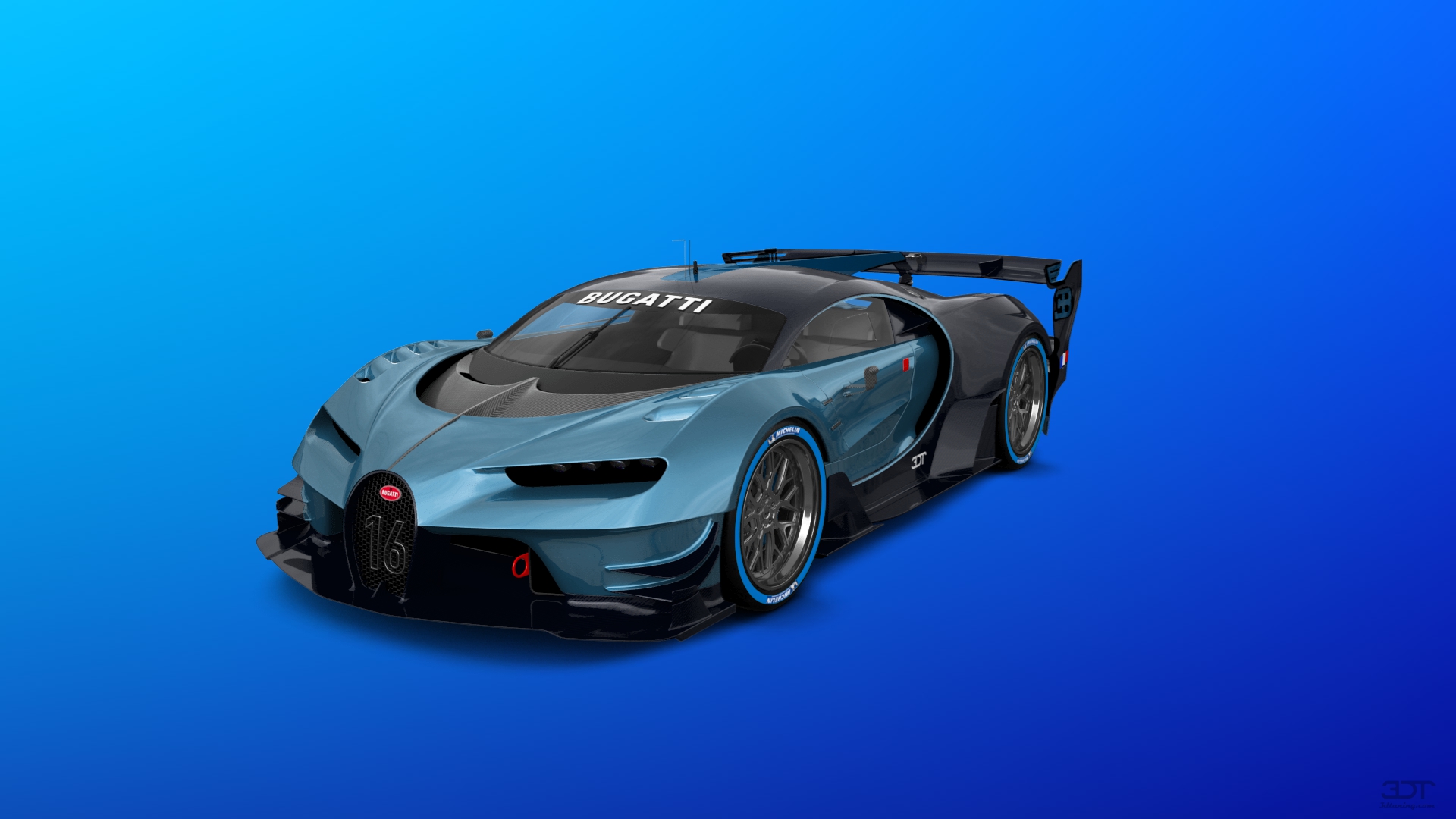 Bugatti Vision GT Supercar 2015 tuning