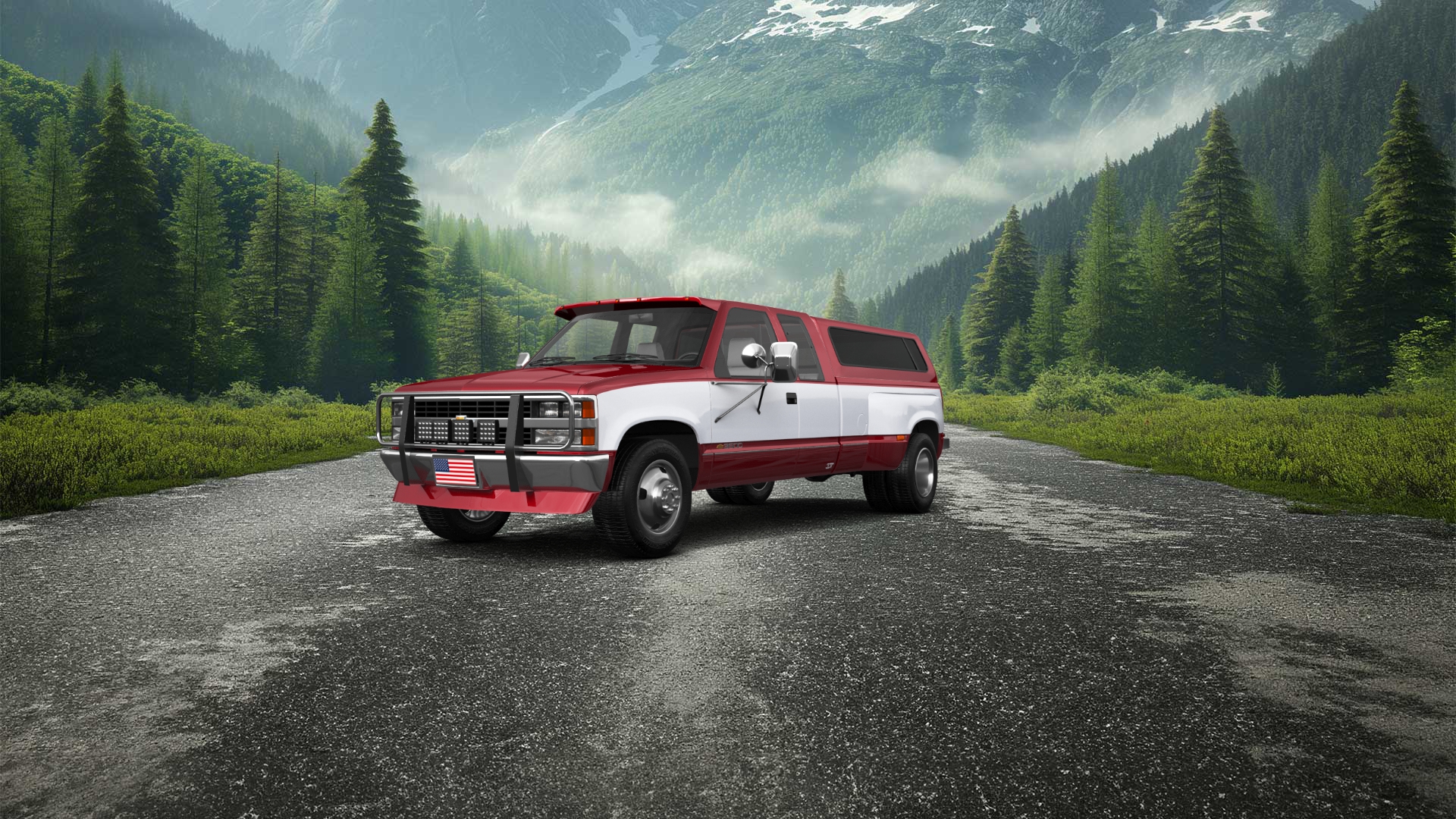 Chevrolet K3500 Extended Cab Pickup Truck 1988 tuning