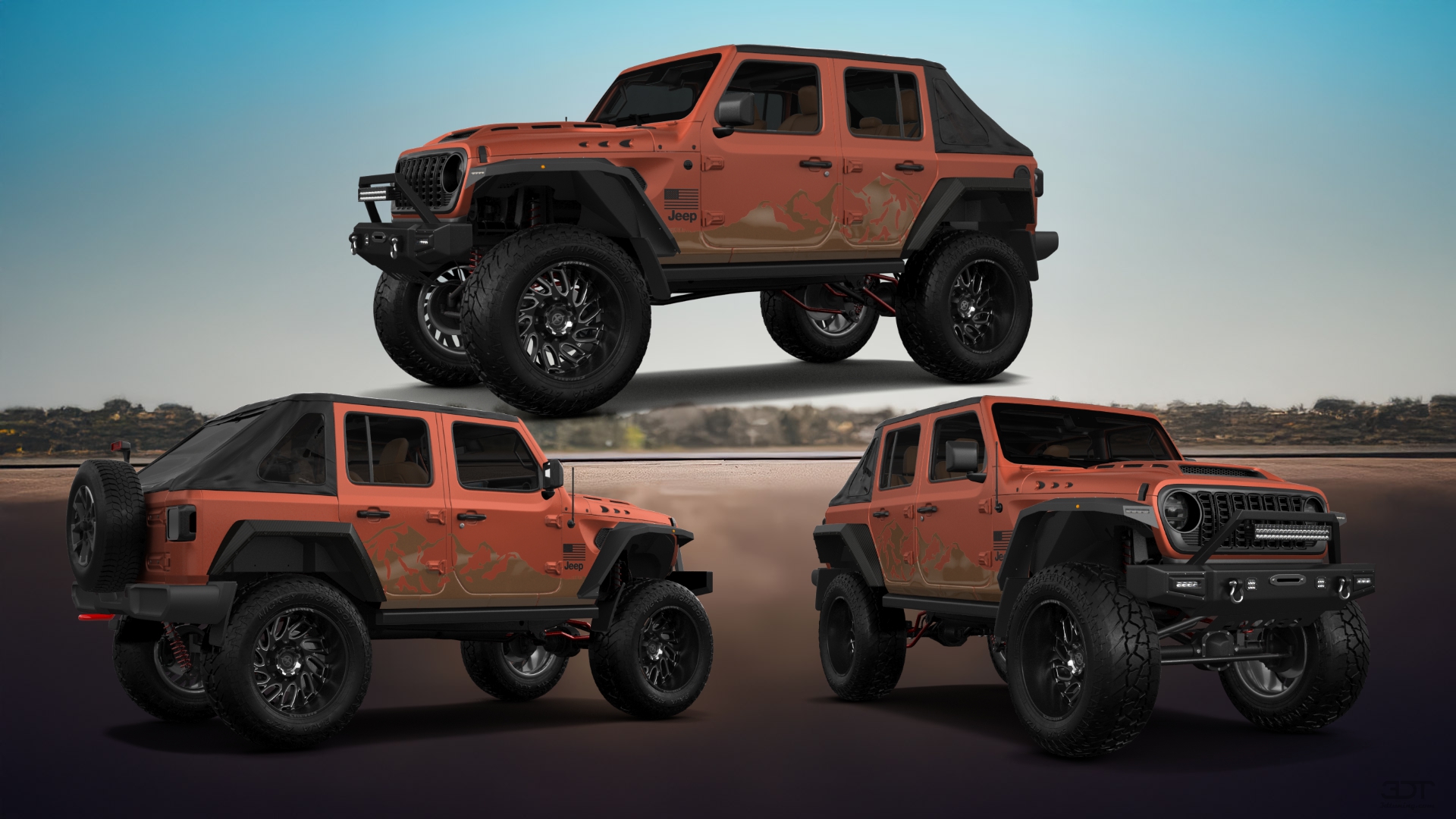 Jeep Wrangler JL 4 Door SUV 2024 tuning