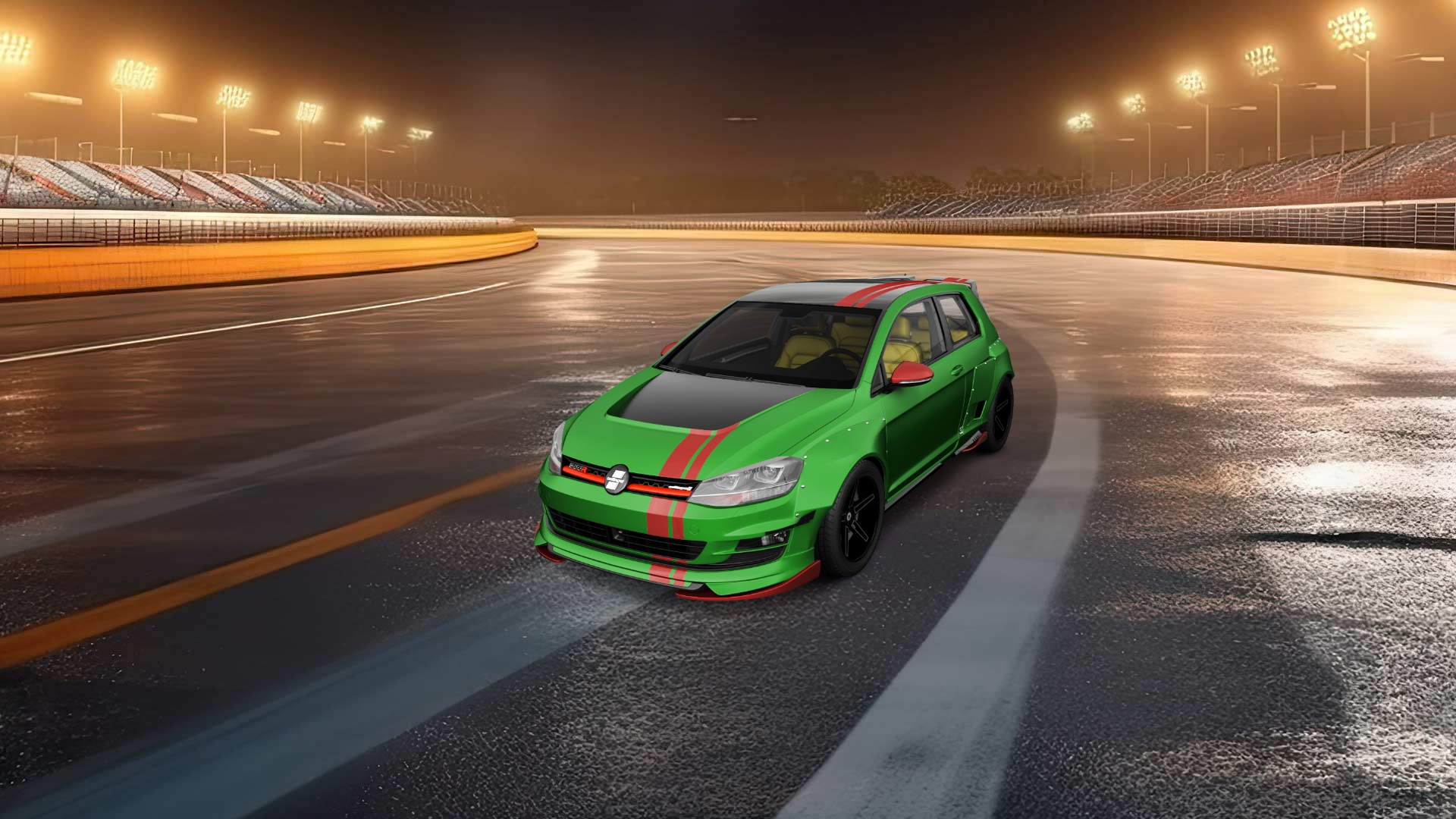 Volkswagen Golf 7 3 Door Hatchback 2013 tuning