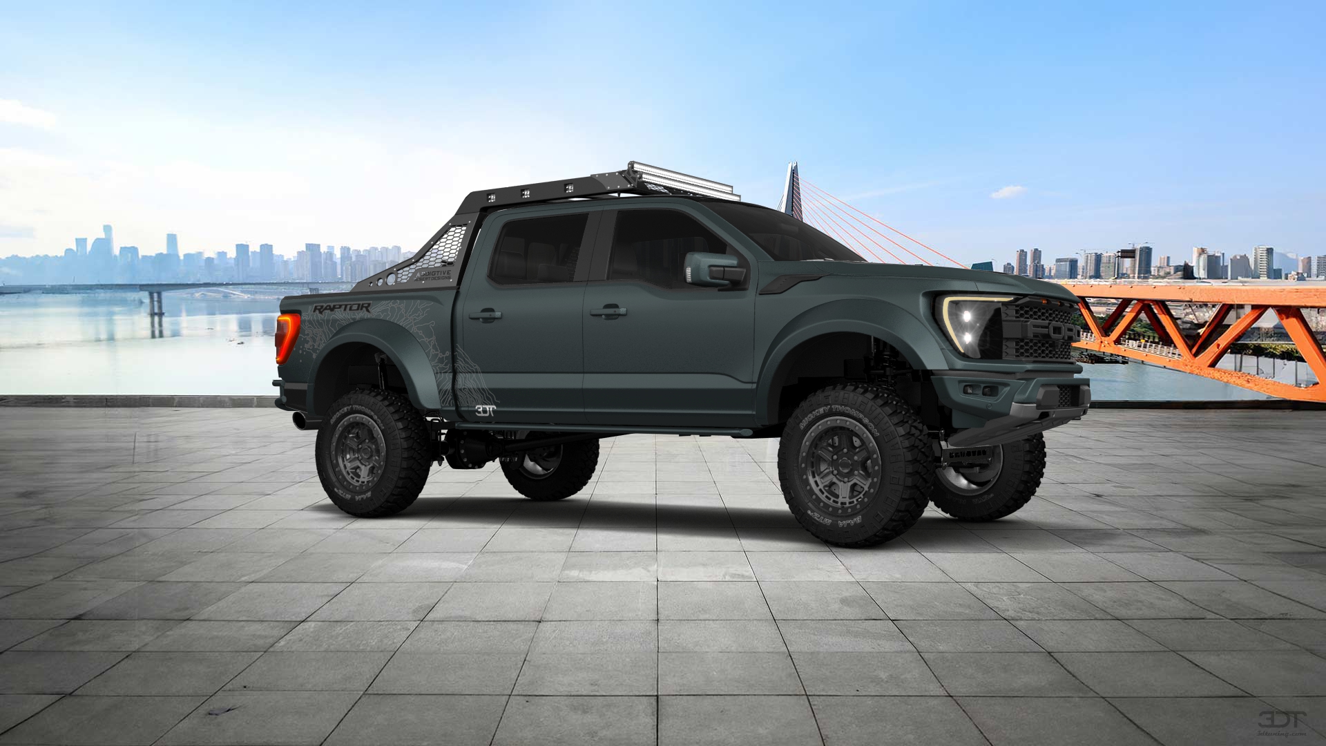 Ford F-150 Raptor 4 Door pickup truck 2021