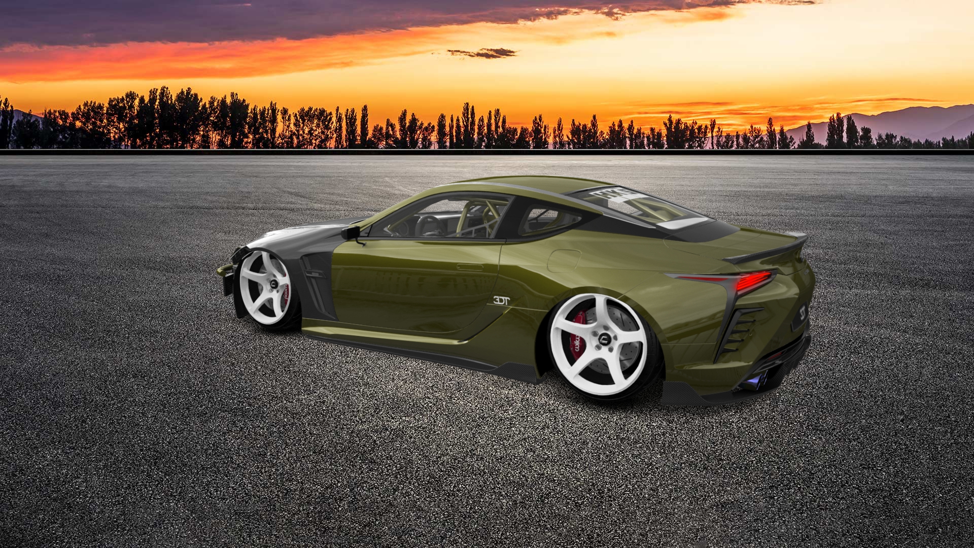 Lexus LC500 2 door fastback coupe 2017