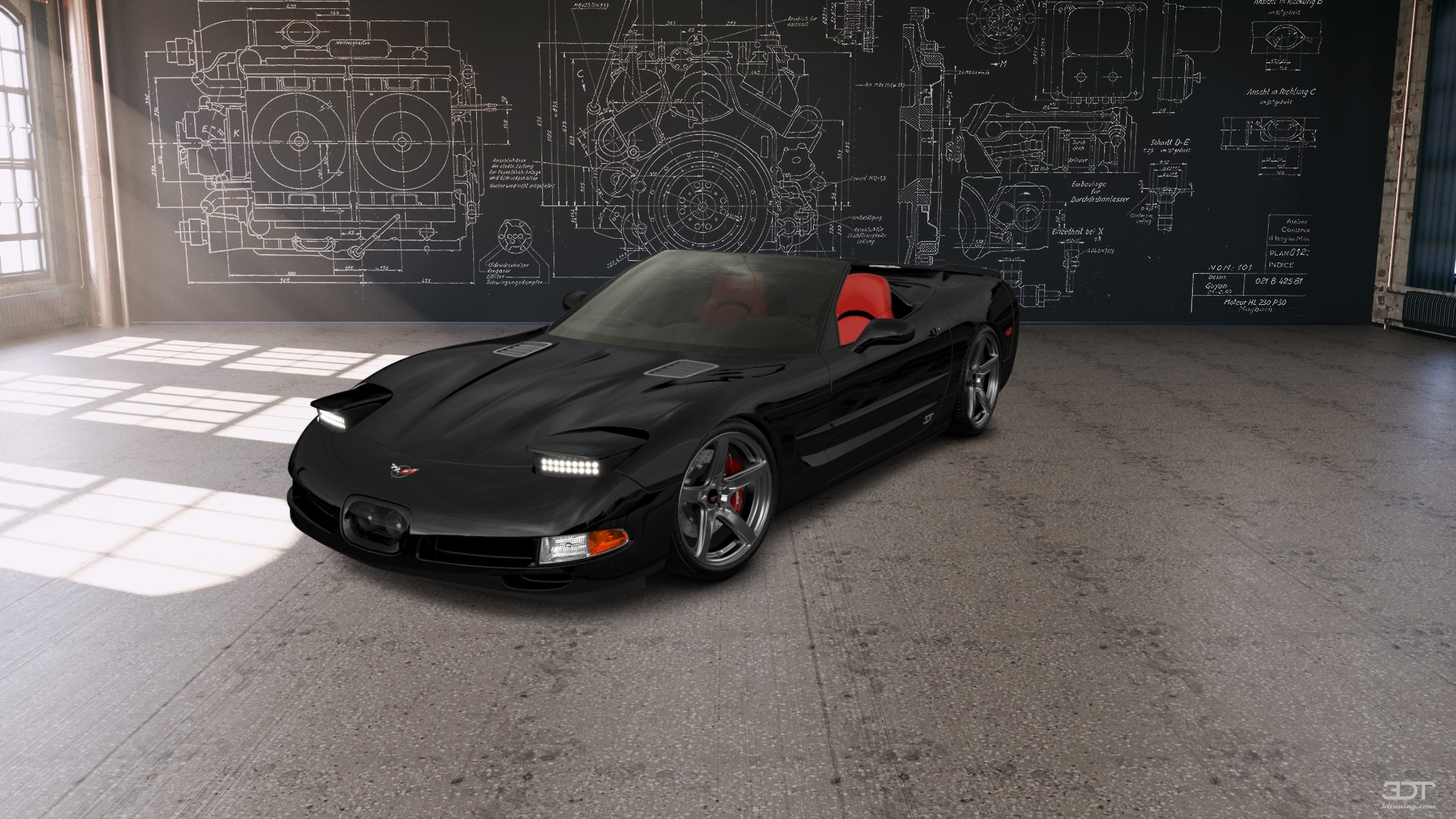 Chevrolet Corvette C5 2 Door Convertible 1998 tuning