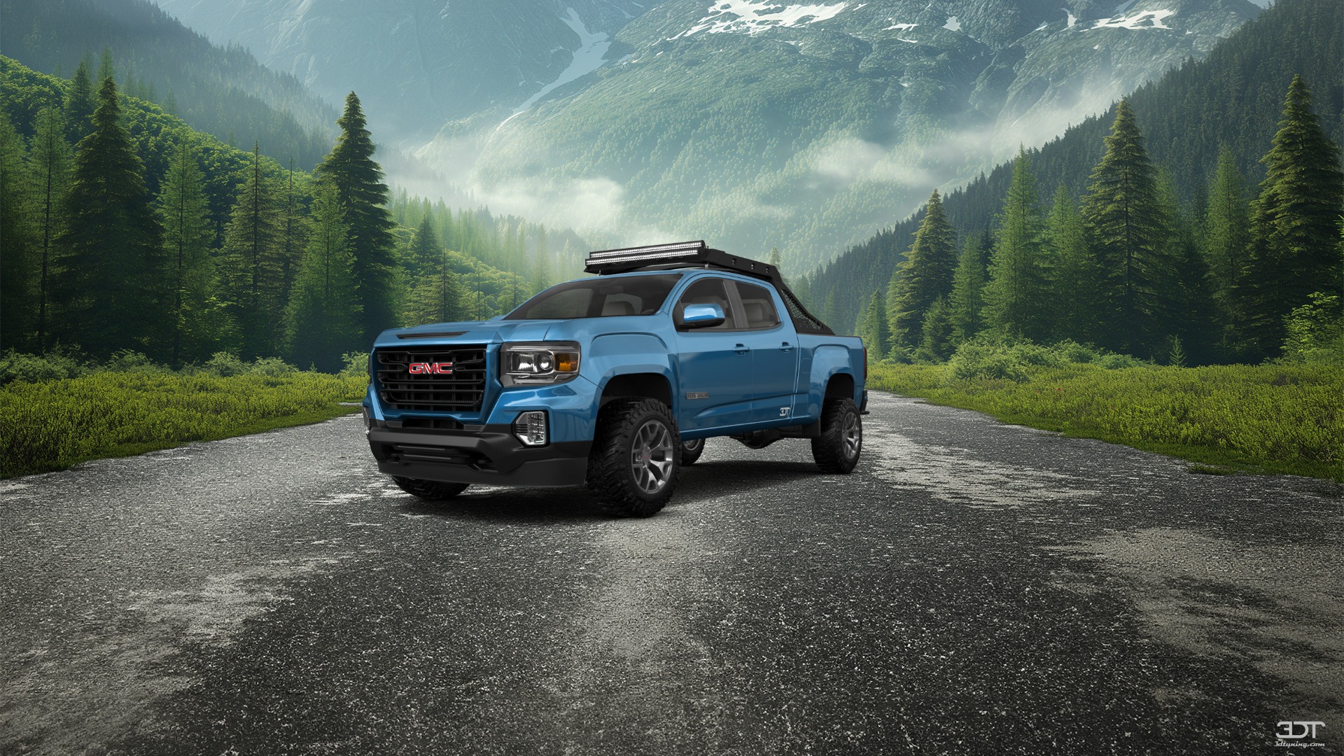 GMC Canyon Crew Cab 4 Door pickup truck 2021