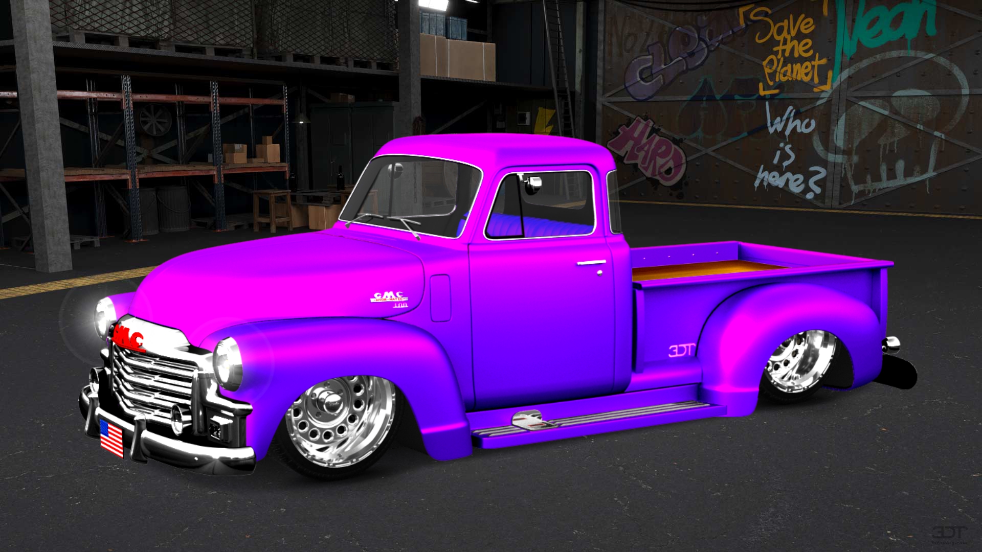 GMC 100 Stepside 2 Door pickup truck 1954