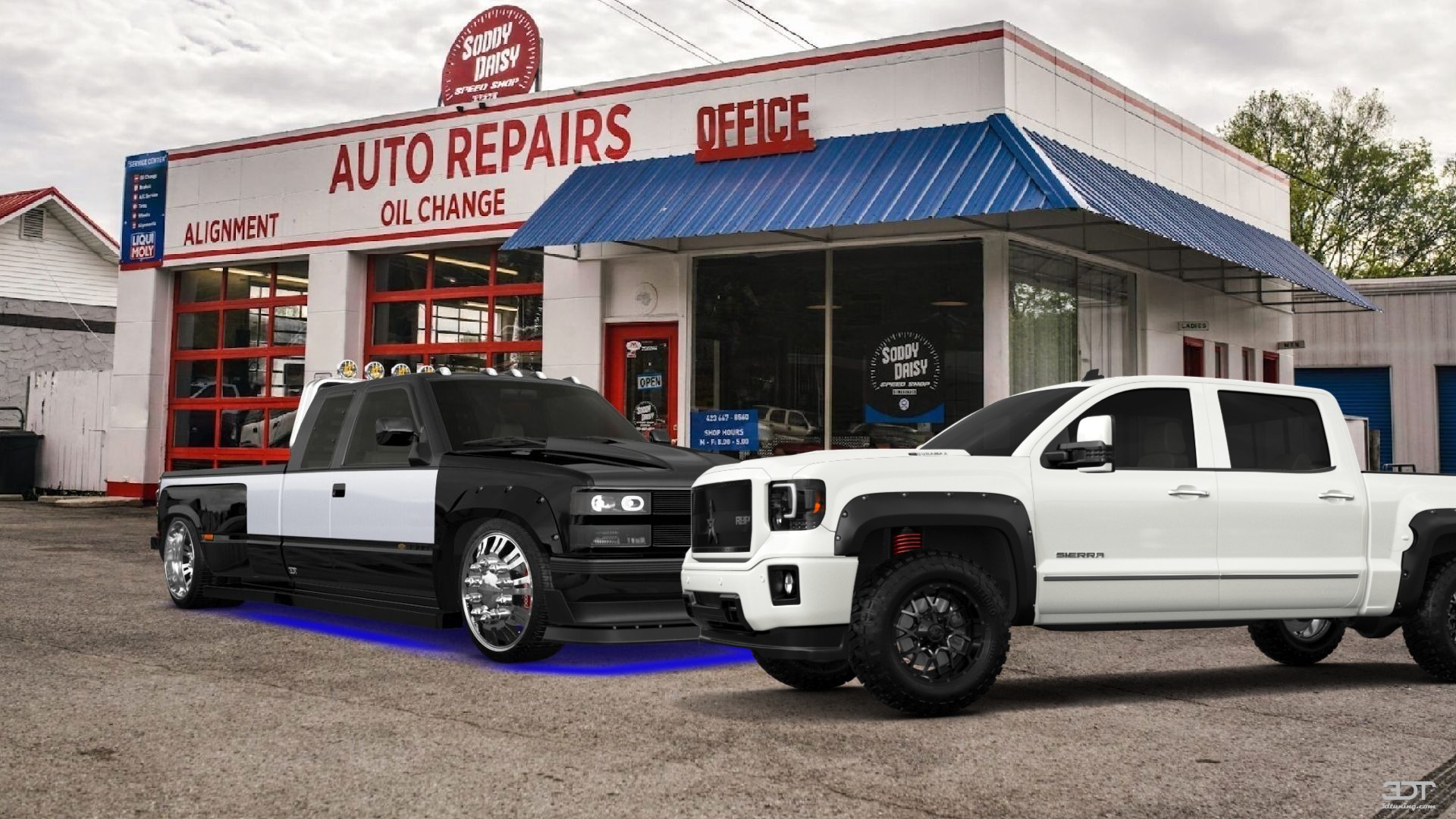 GMC Sierra 4 Door pickup truck 2014 tuning
