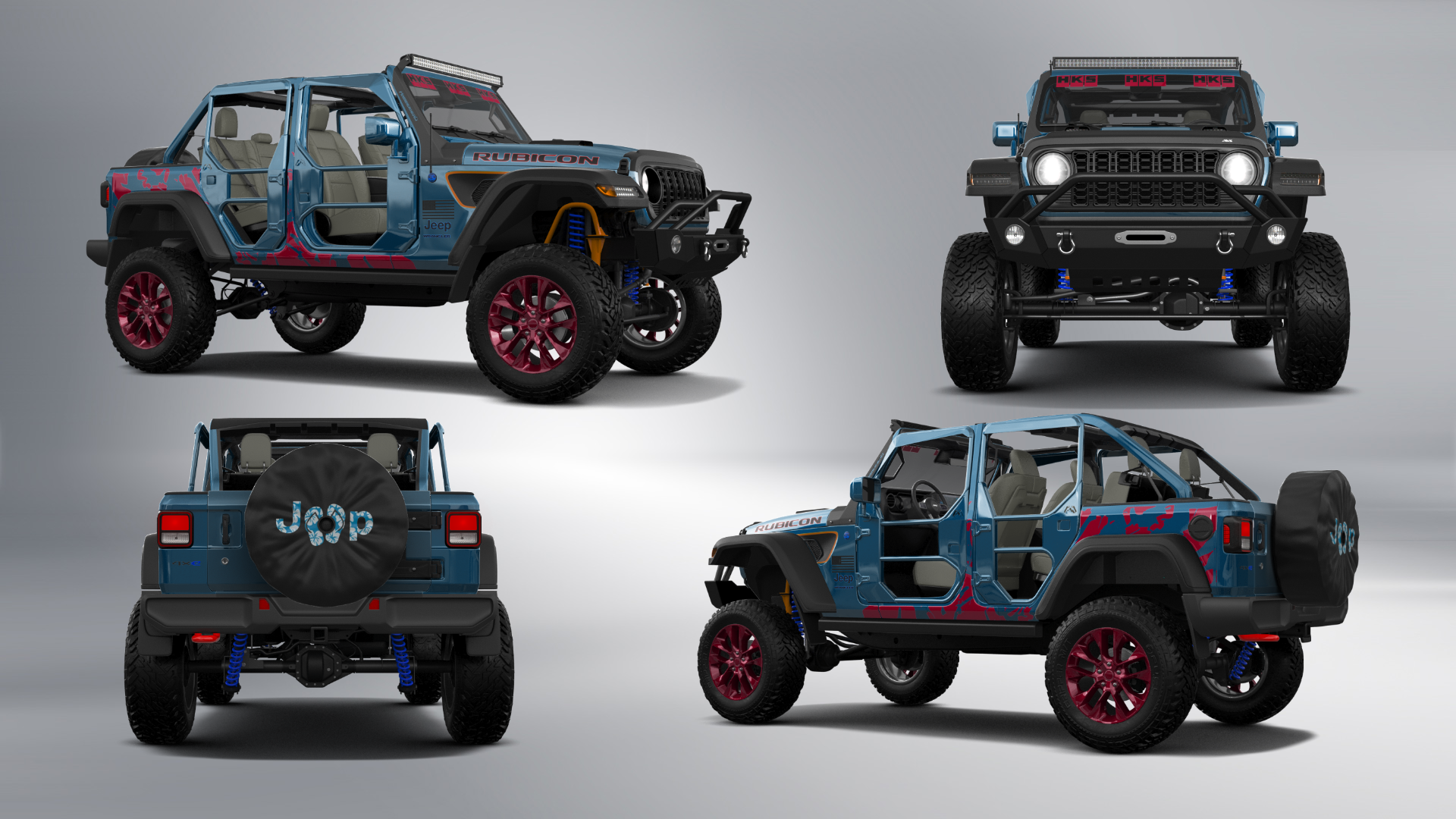 Jeep Wrangler JL 4 Door SUV 2024