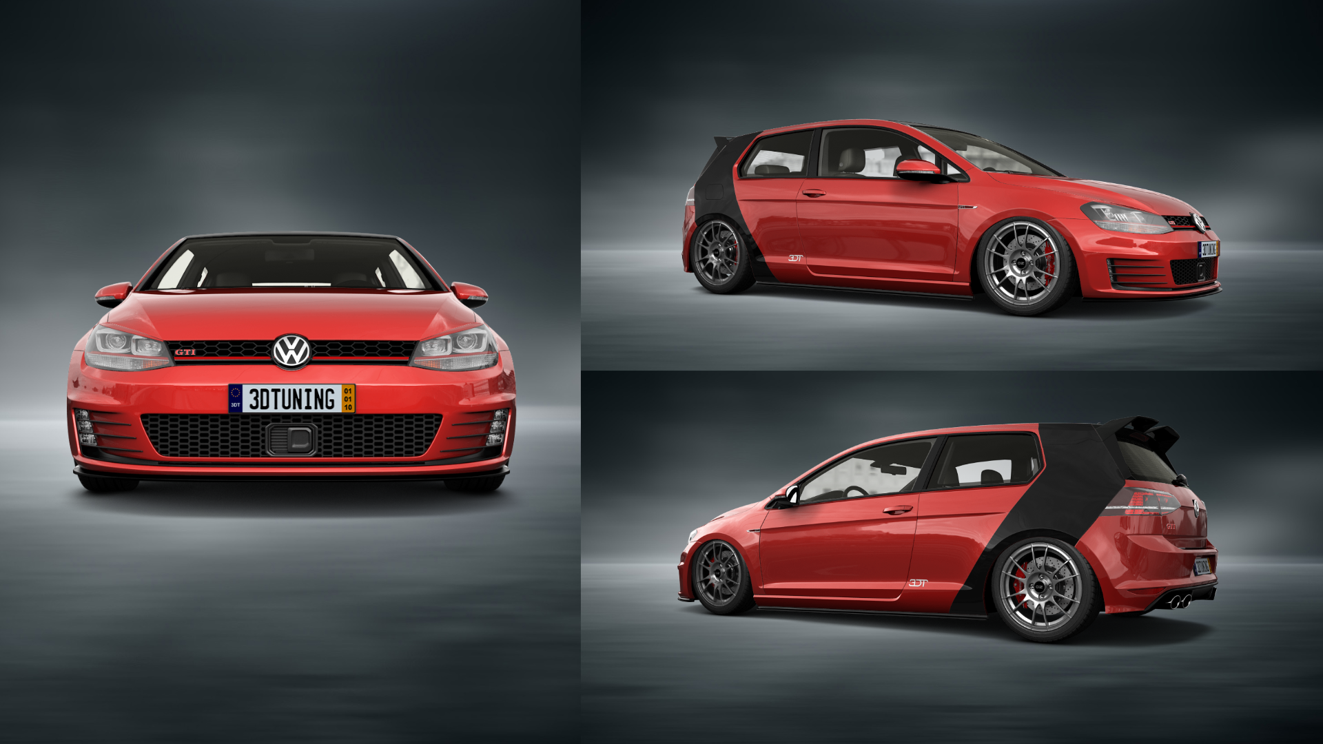 Volkswagen Golf 7 3 Door Hatchback 2013 tuning