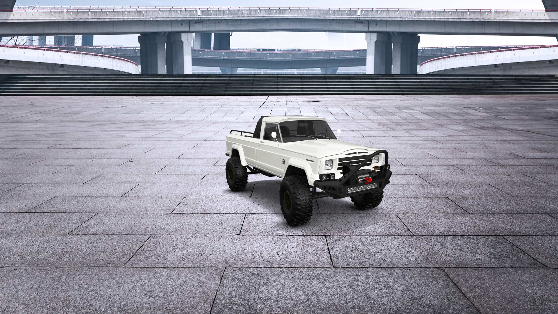 Jeep Gladiator SJ 2 Door pickup truck 1988 tuning