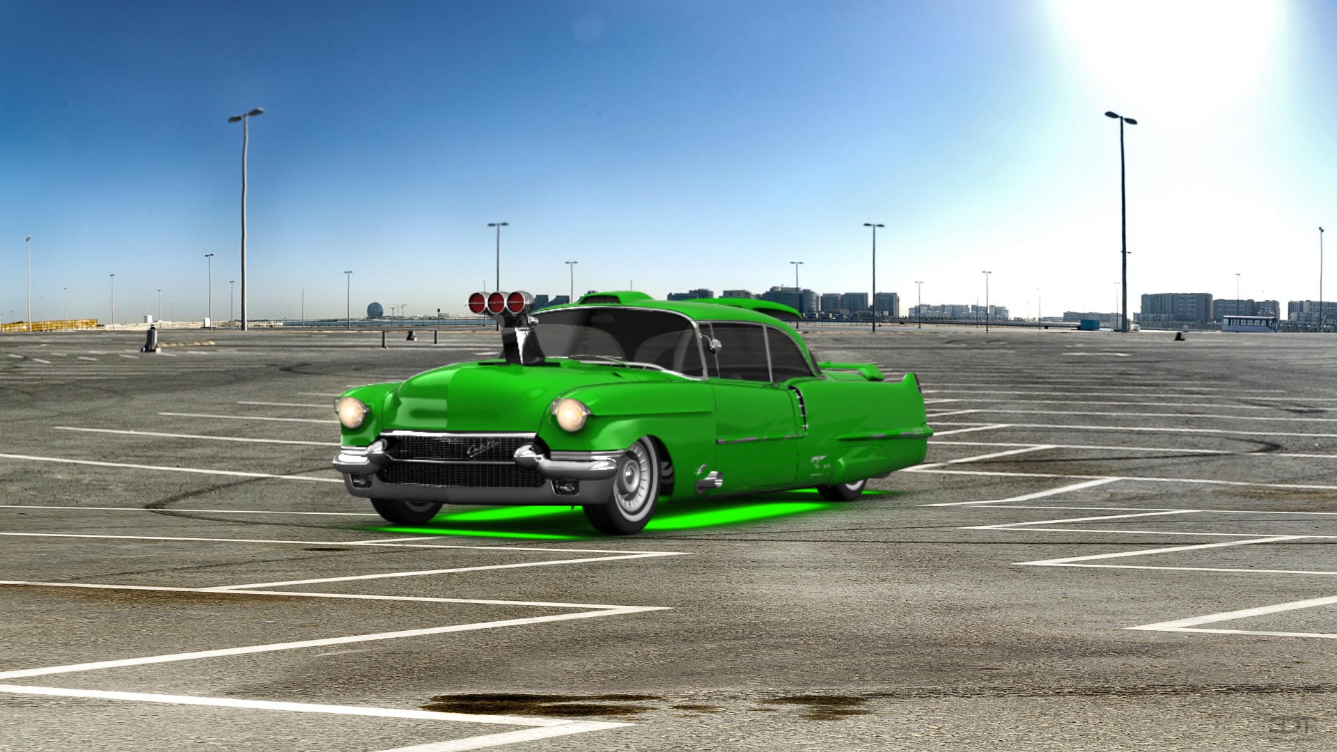 Cadillac De Ville Coupe 1956 tuning