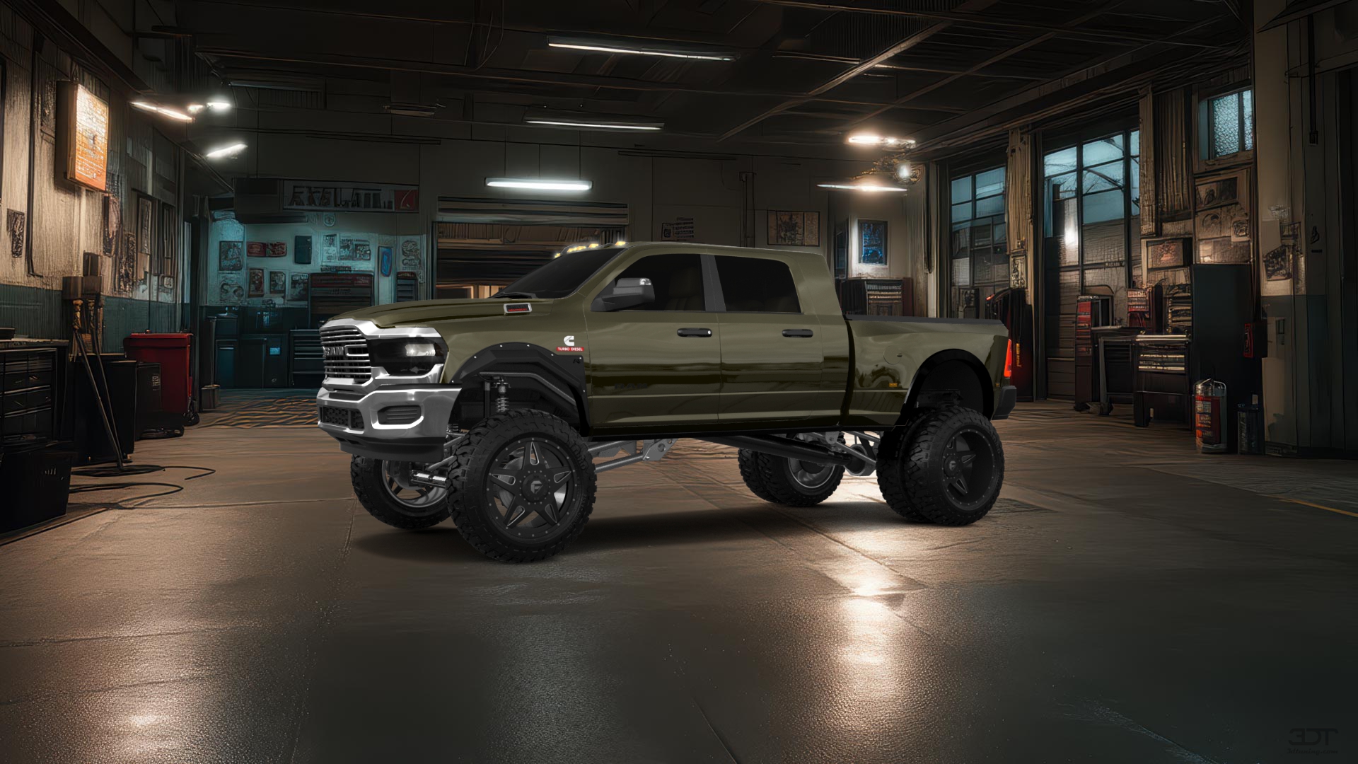 Dodge Ram 3500 4 Door pickup truck 2020 tuning