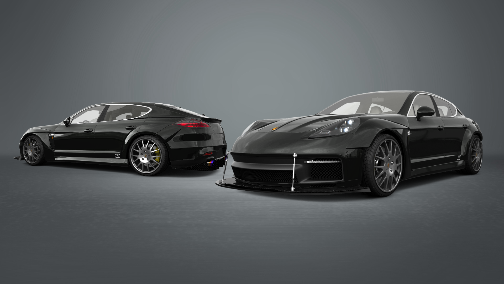 Porsche Panamera 4 door fastback saloon 2011