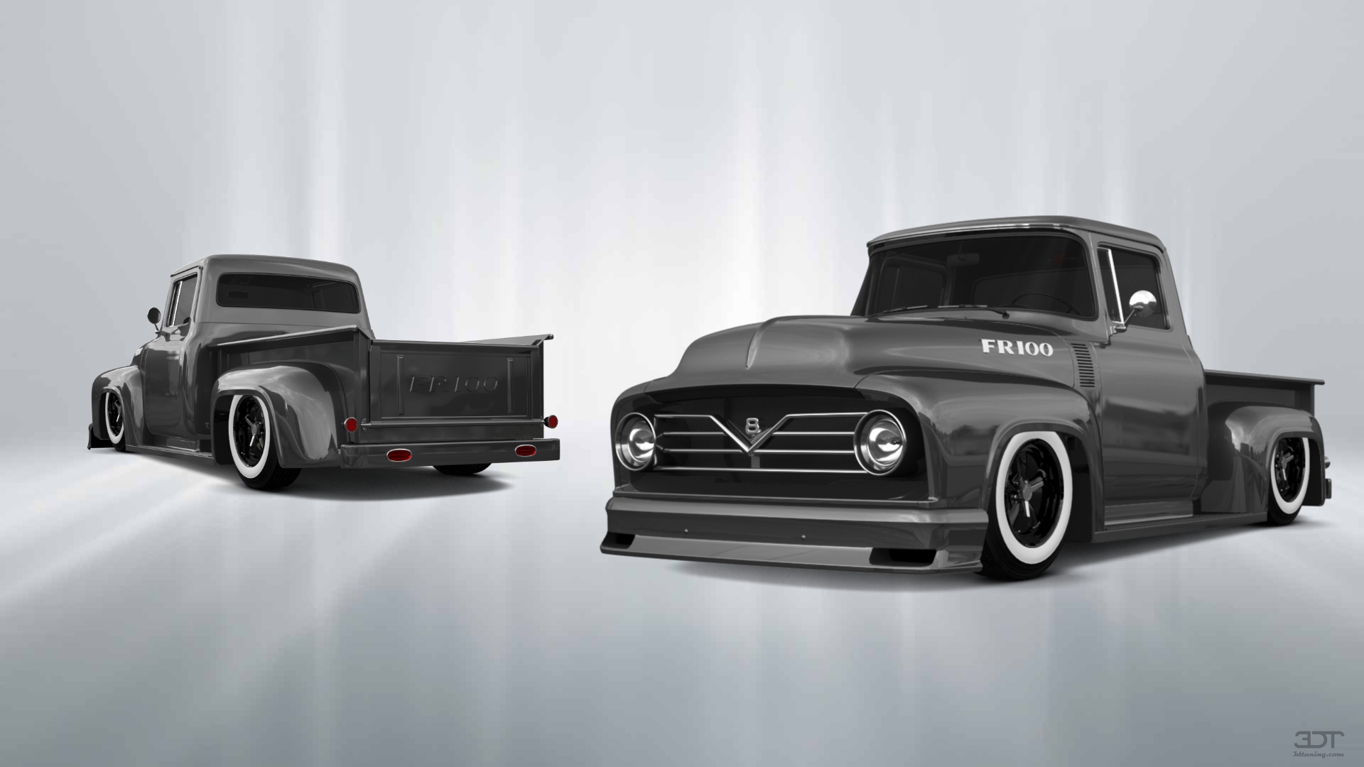 Ford F-100 2 Door truck 1956 tuning